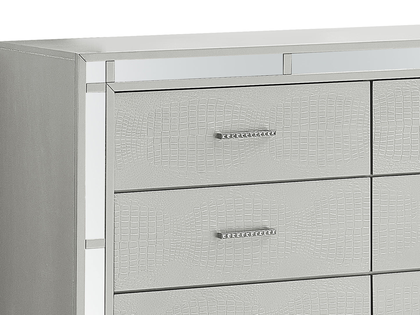Madison - Dresser - Silver Champagne
