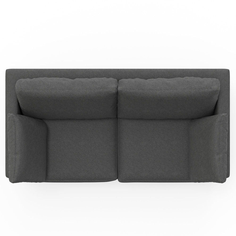 Ava - Mid Century Sofa - Dark Gray