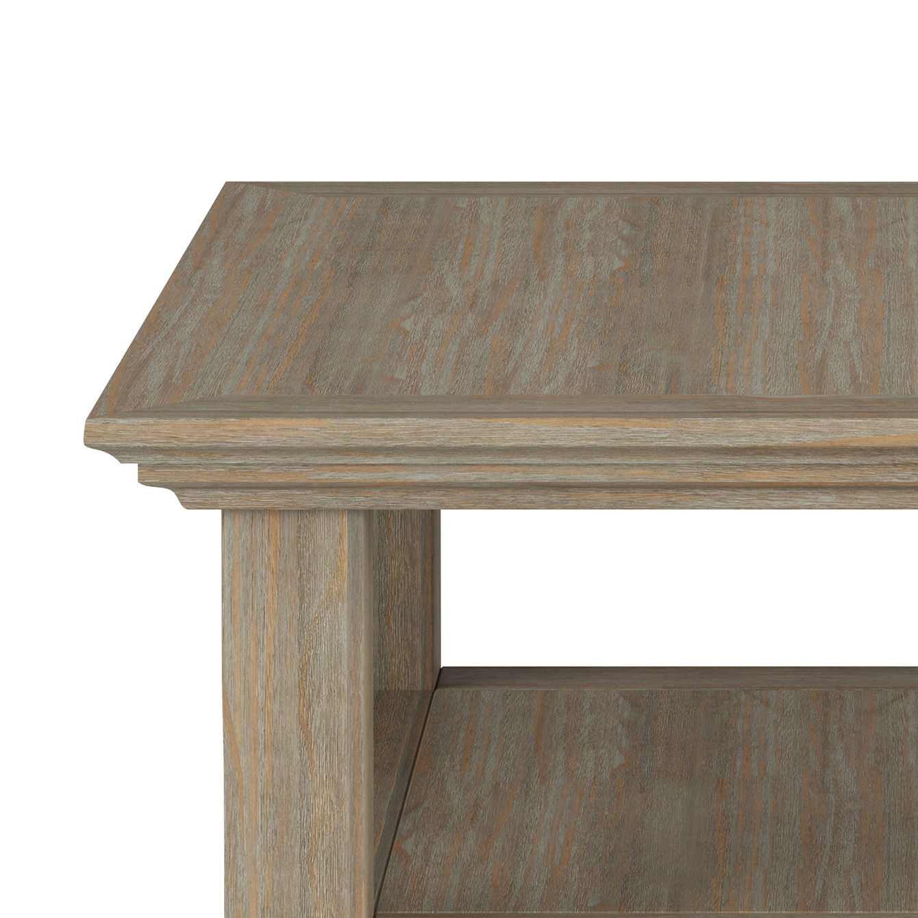 Acadian - End Table - Distressed Gray