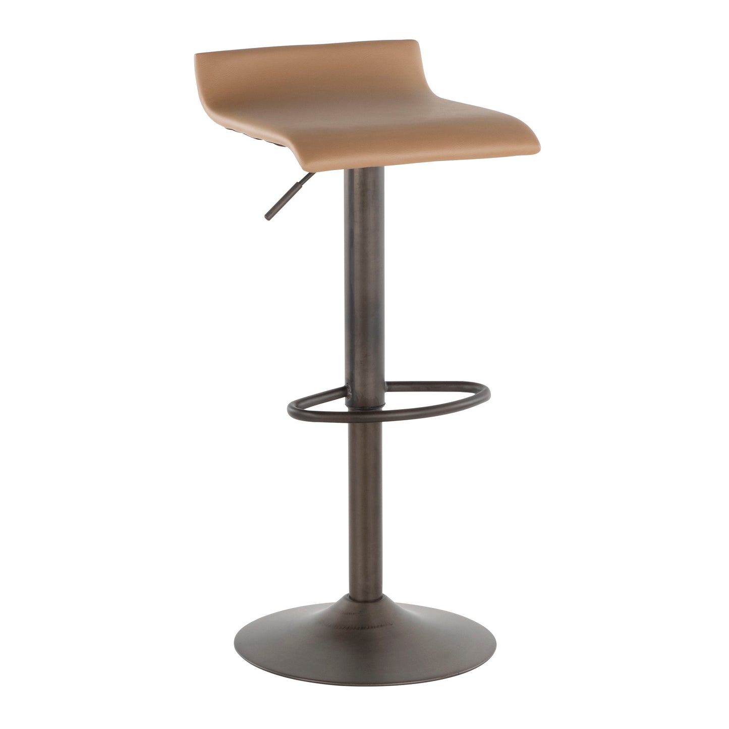 Ale - Industrial Barstool (Set of 2) - Camel