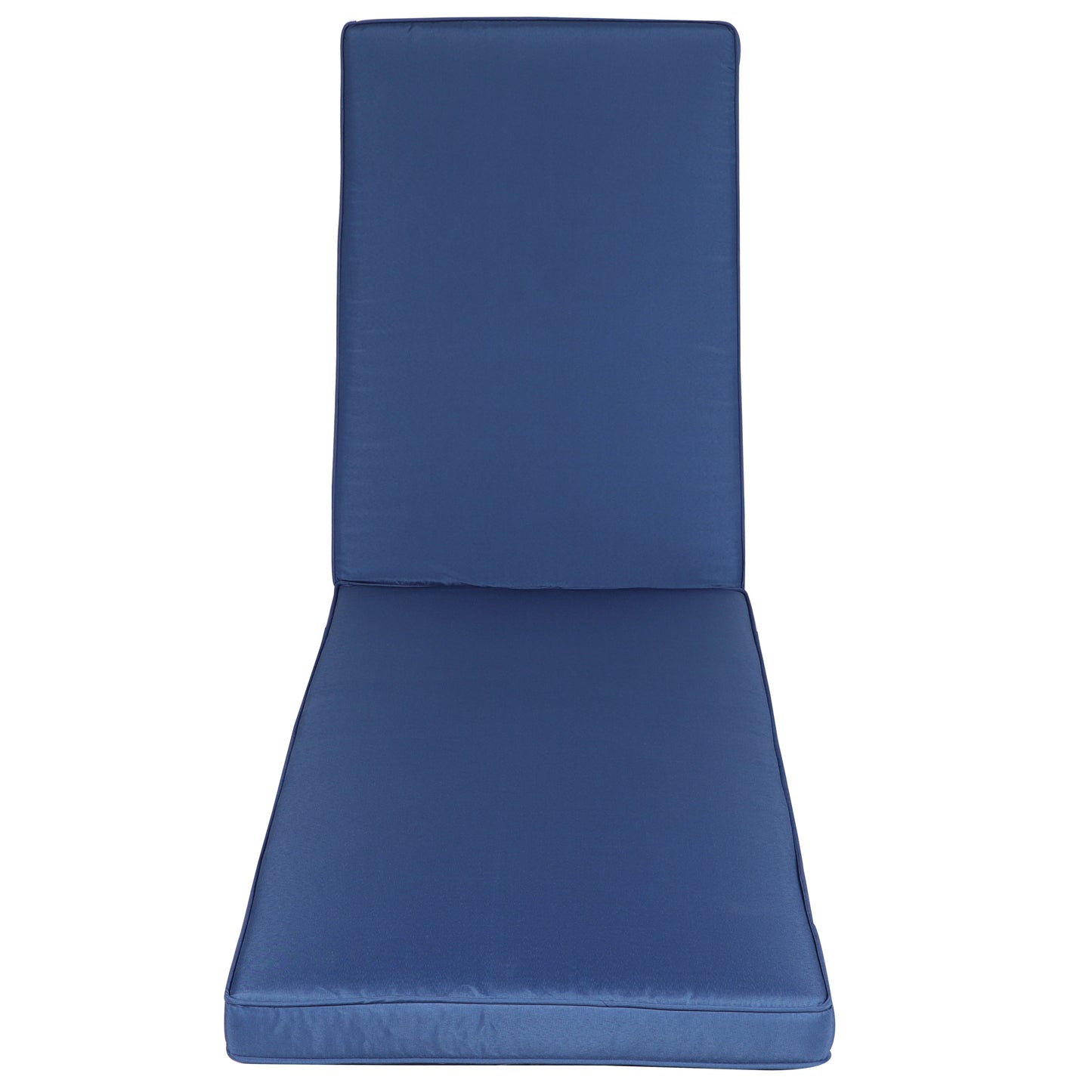 Outdoor Lounge Chairs (Set of 2), Cushion Replacement Patio Funiture Seat Cushion Chaise Lounge Cushion - Navy Blue