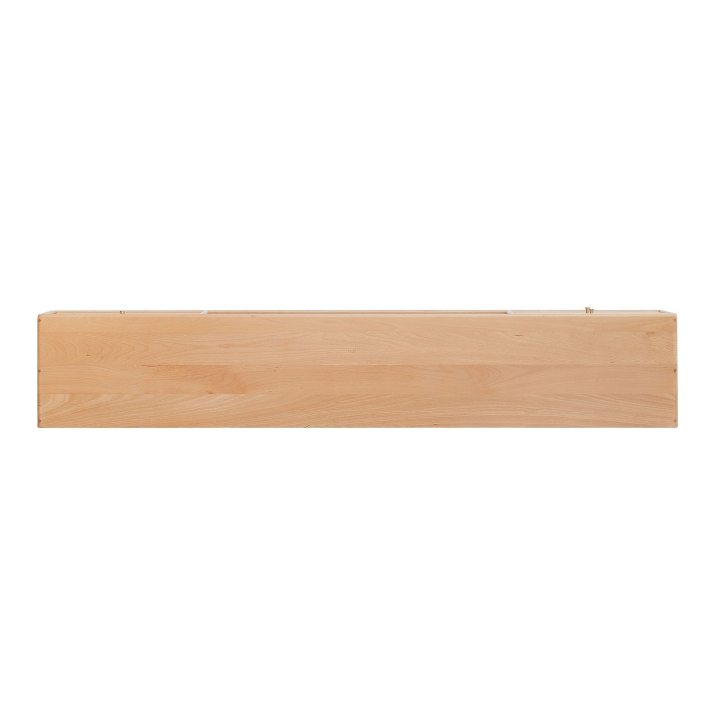 TV Cabinet With Chinese Changhong Glass Doors, Two Drawer Storage Space TV Standing - Natural