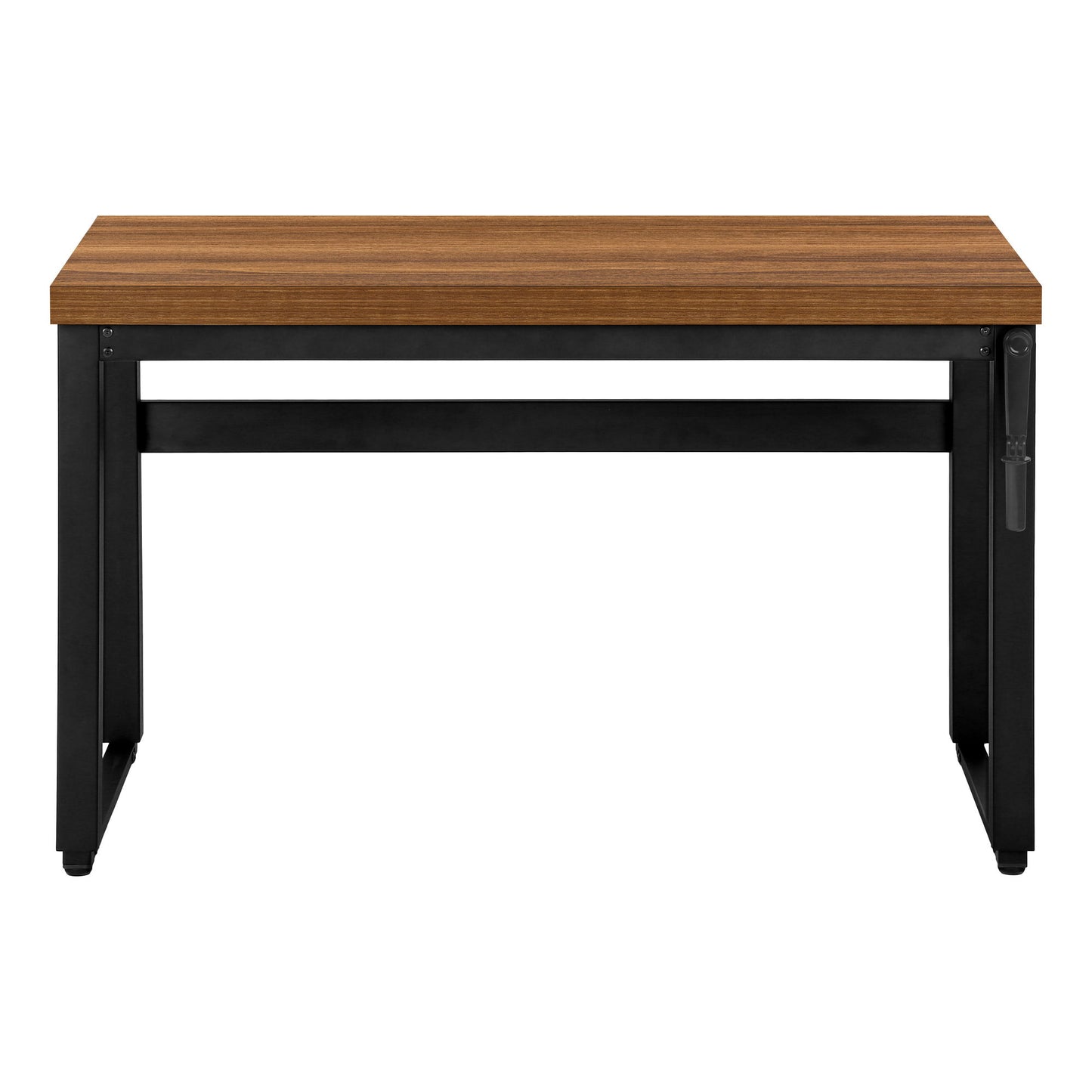 Computer Desk, Home Office, Standing, Adjustable, Laptop, Contemporary & Modern - Walnut