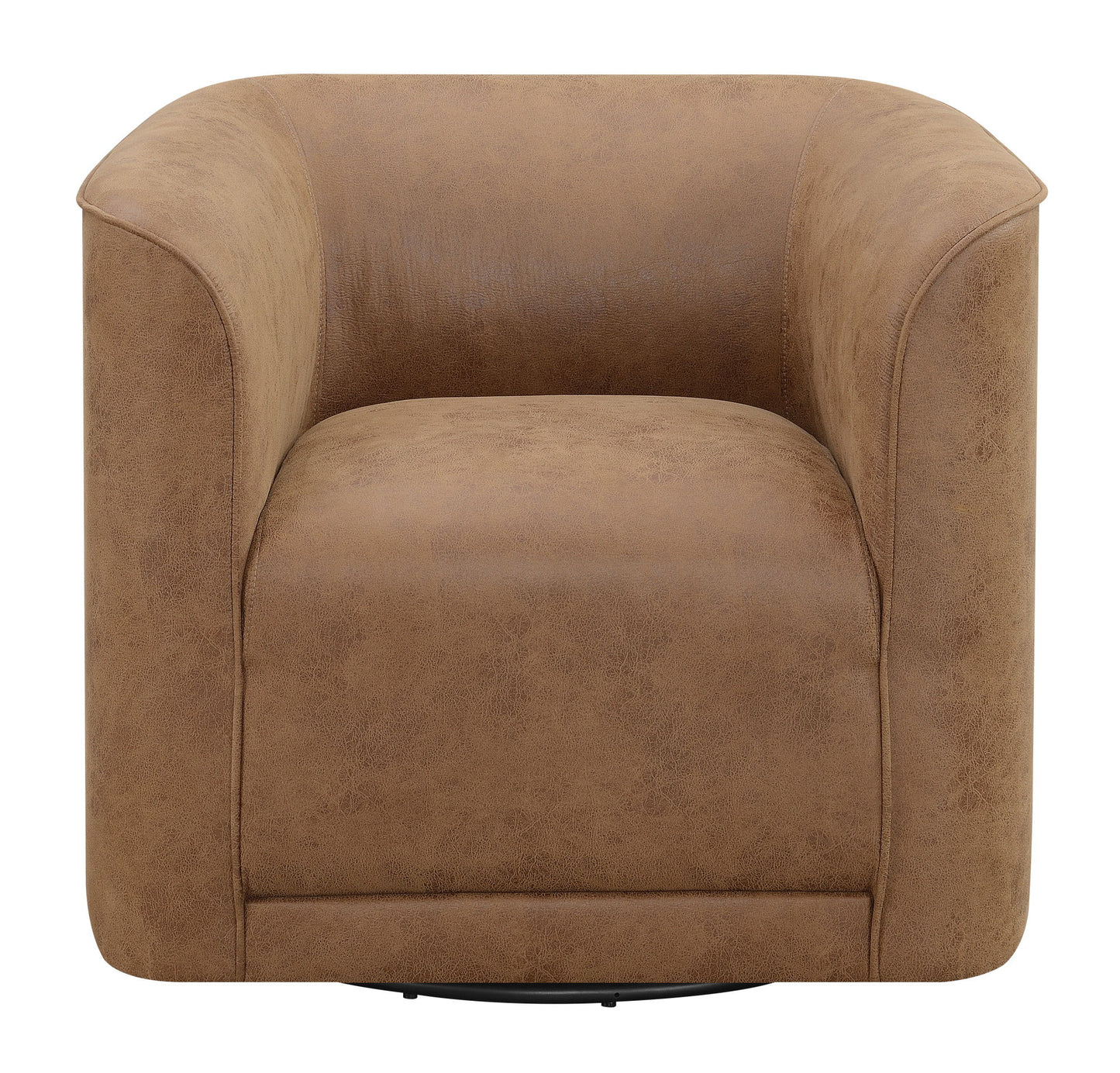 Brella - Swivel Accent Chair - Brown