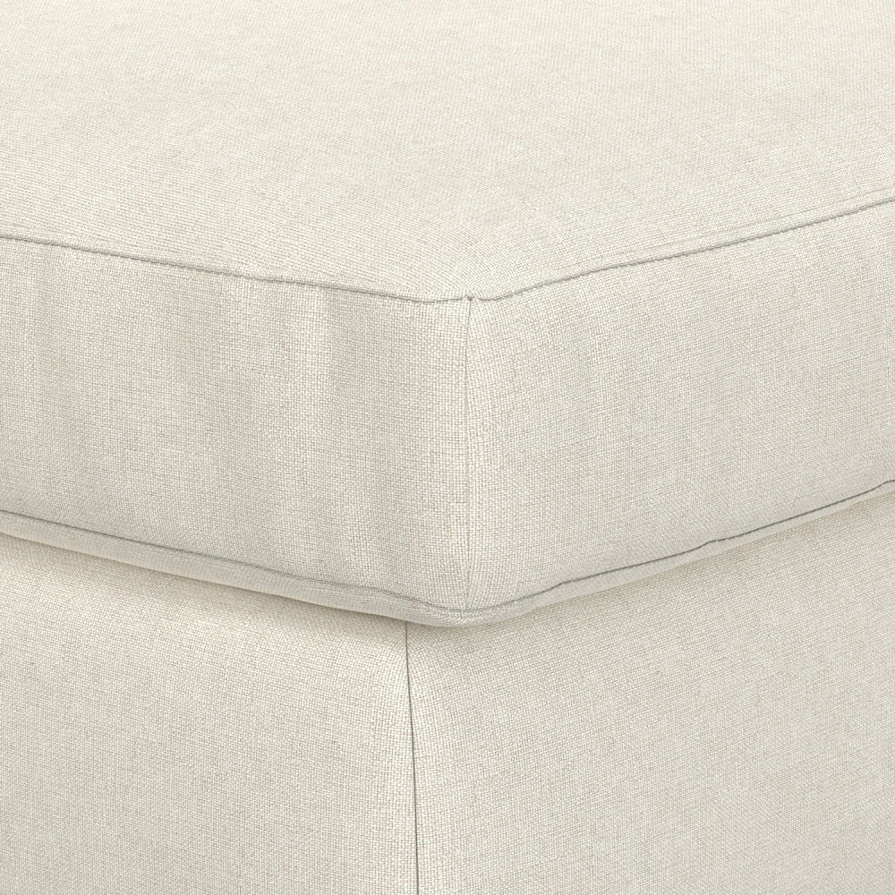 Charlie - Deep Seater Right Sectional Sofa - Cream