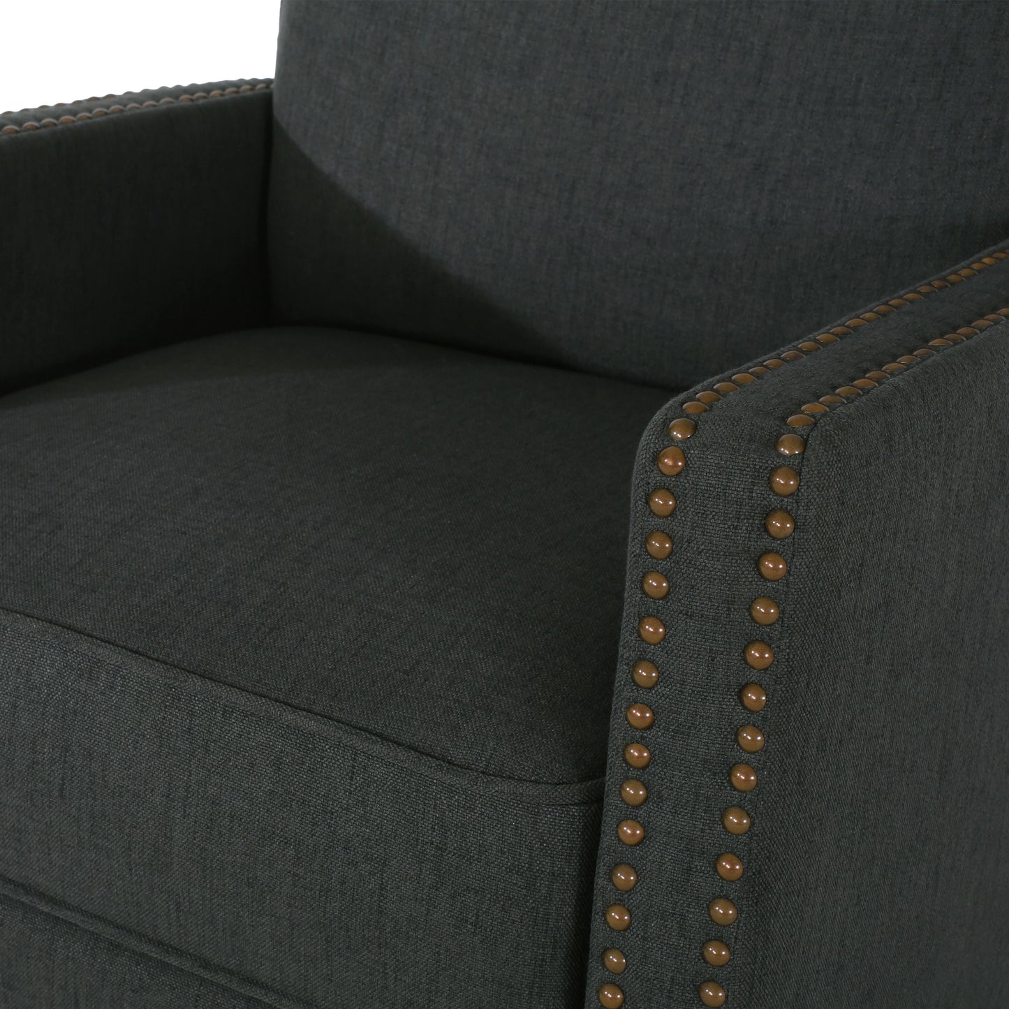 Wide Manual Standard Recliner - Dark Gray
