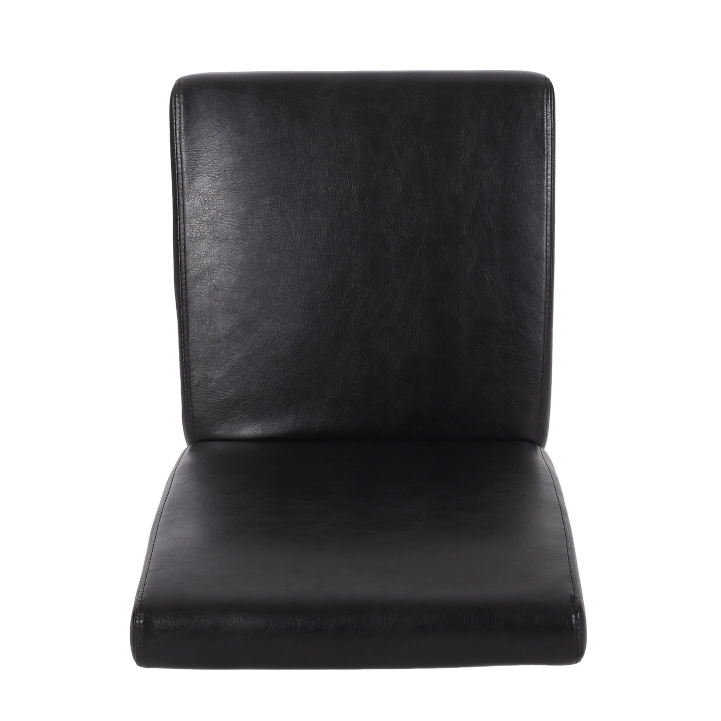 Contemporary Dining Chair (Set of 2) With Rubberwood Legs - Black