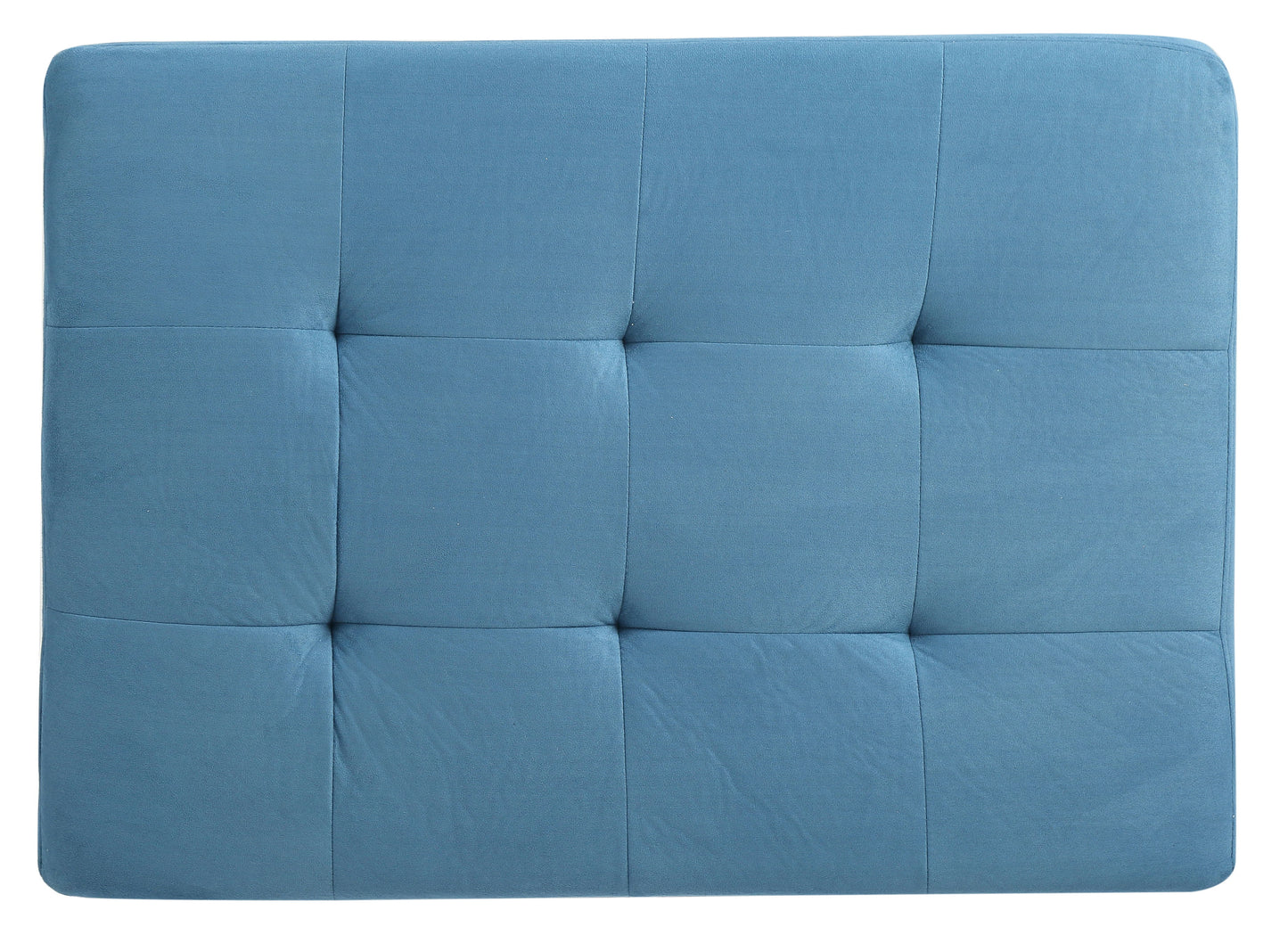Stylish Aqua Ottoman For Any Room - Aqua Blue