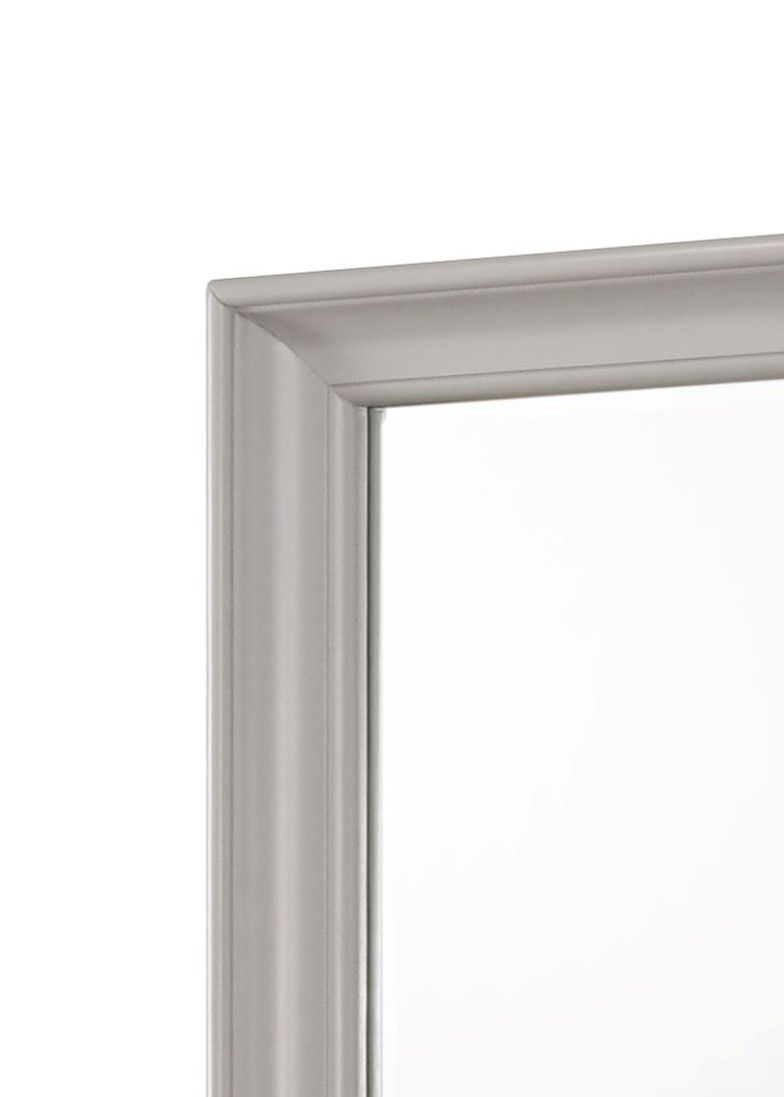 Square Mirror - Gray