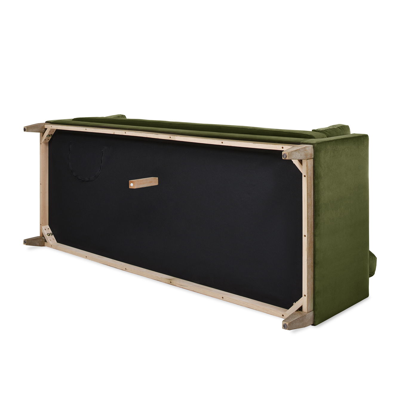 Knox - Modern Farmhouse Sofa - Olive Green