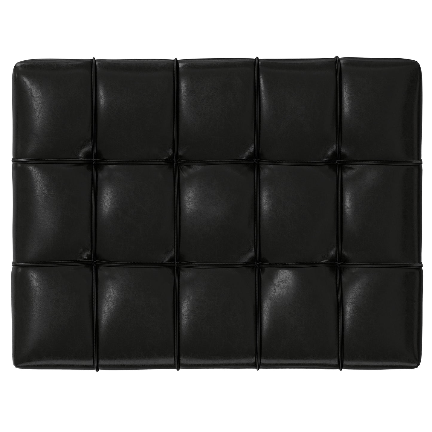 Mariah - Coffee Table Storage Ottoman - Black