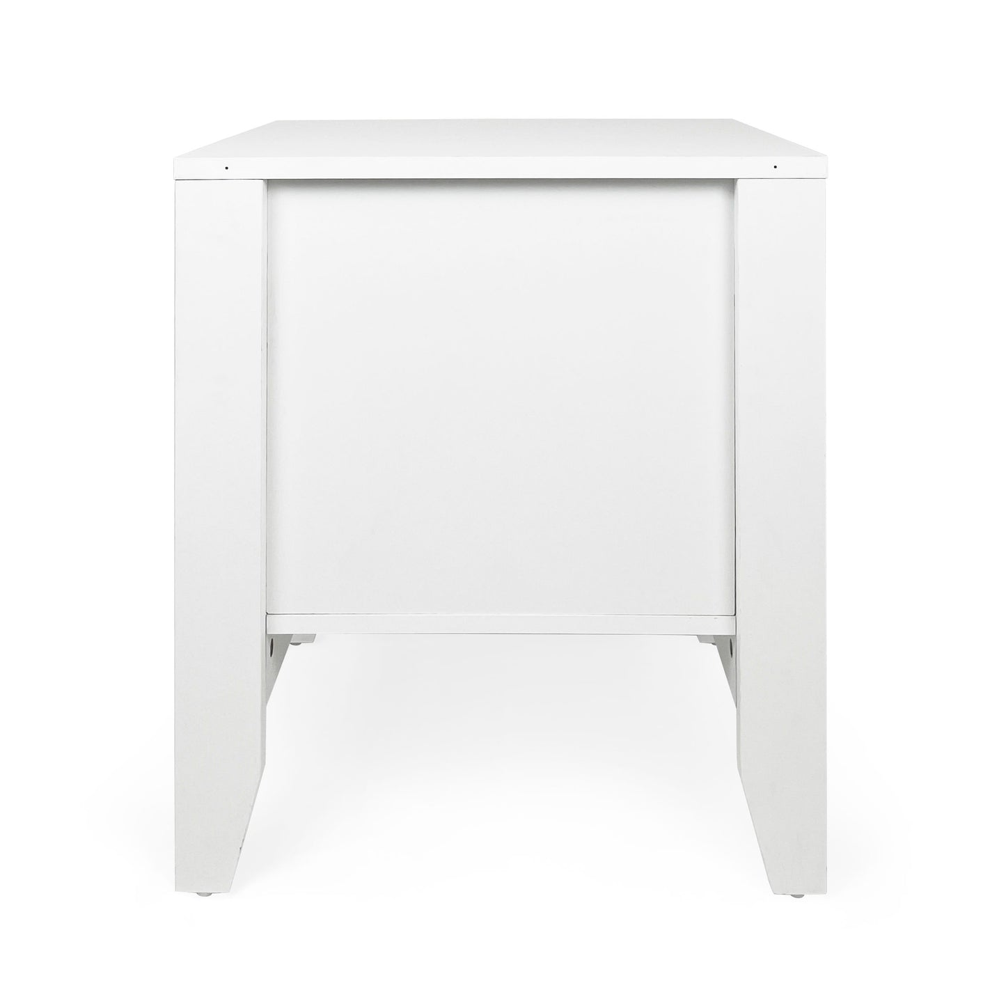 Cleary - Contemporary Wood Nightstand With Drawer - White