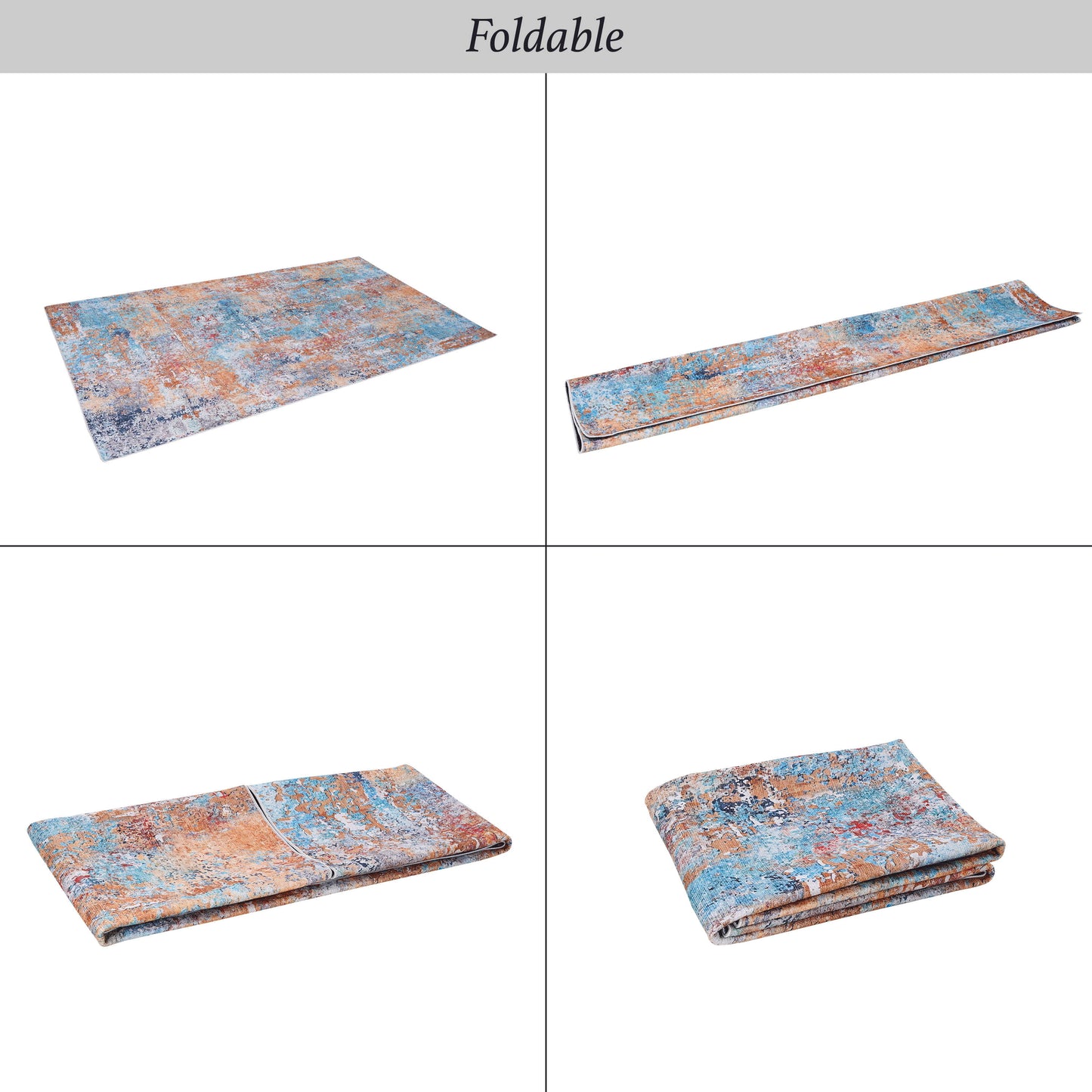 Maval - 3' X 5' Washable Area Rug - Multi