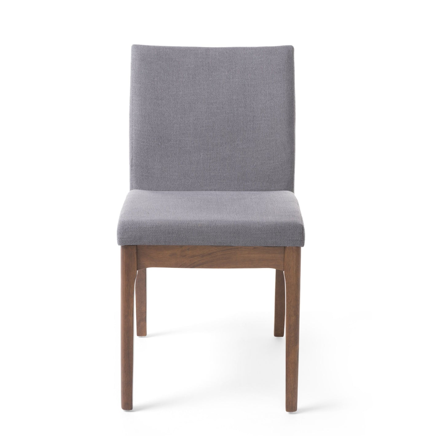 Tranquilly - Upholstered Dining Chair With Solid Wood Legs (Set of 2) - Dark Gray