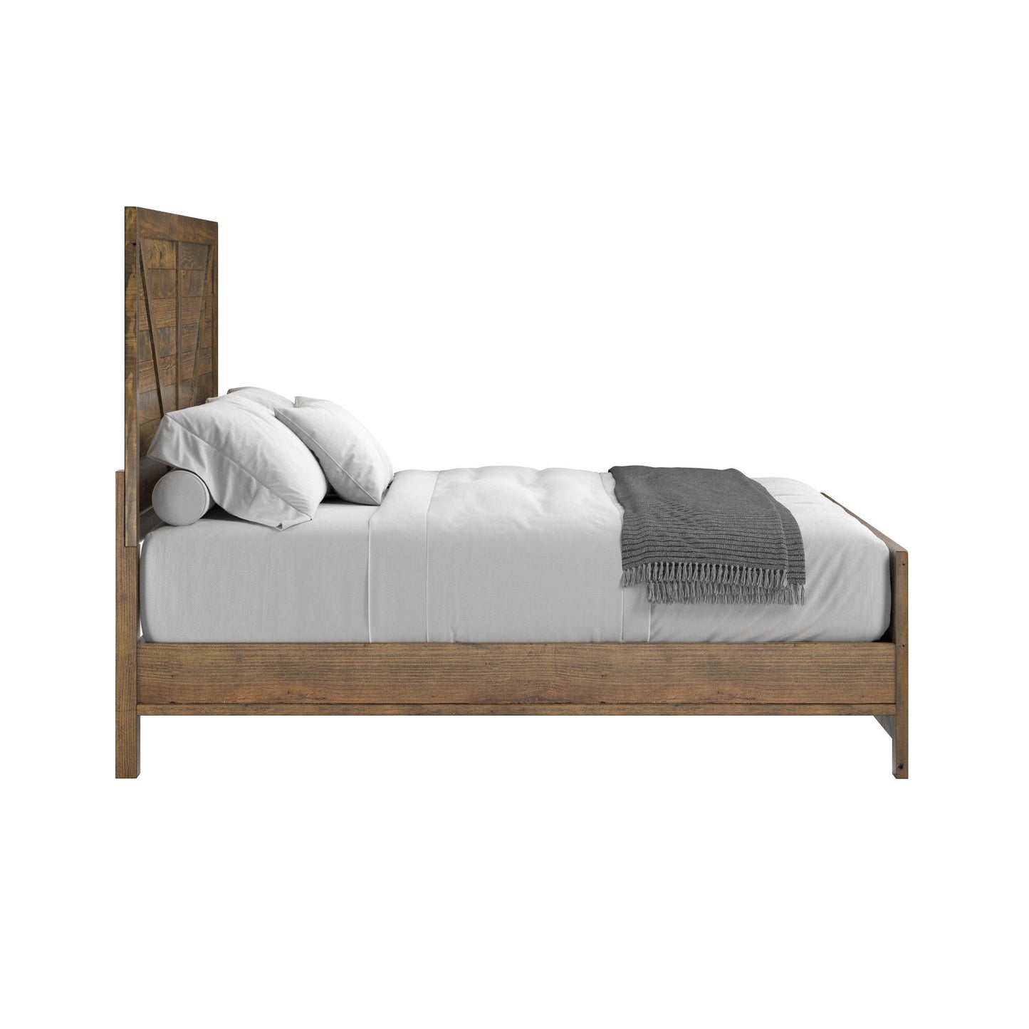 Lisque - King Bed - Brown