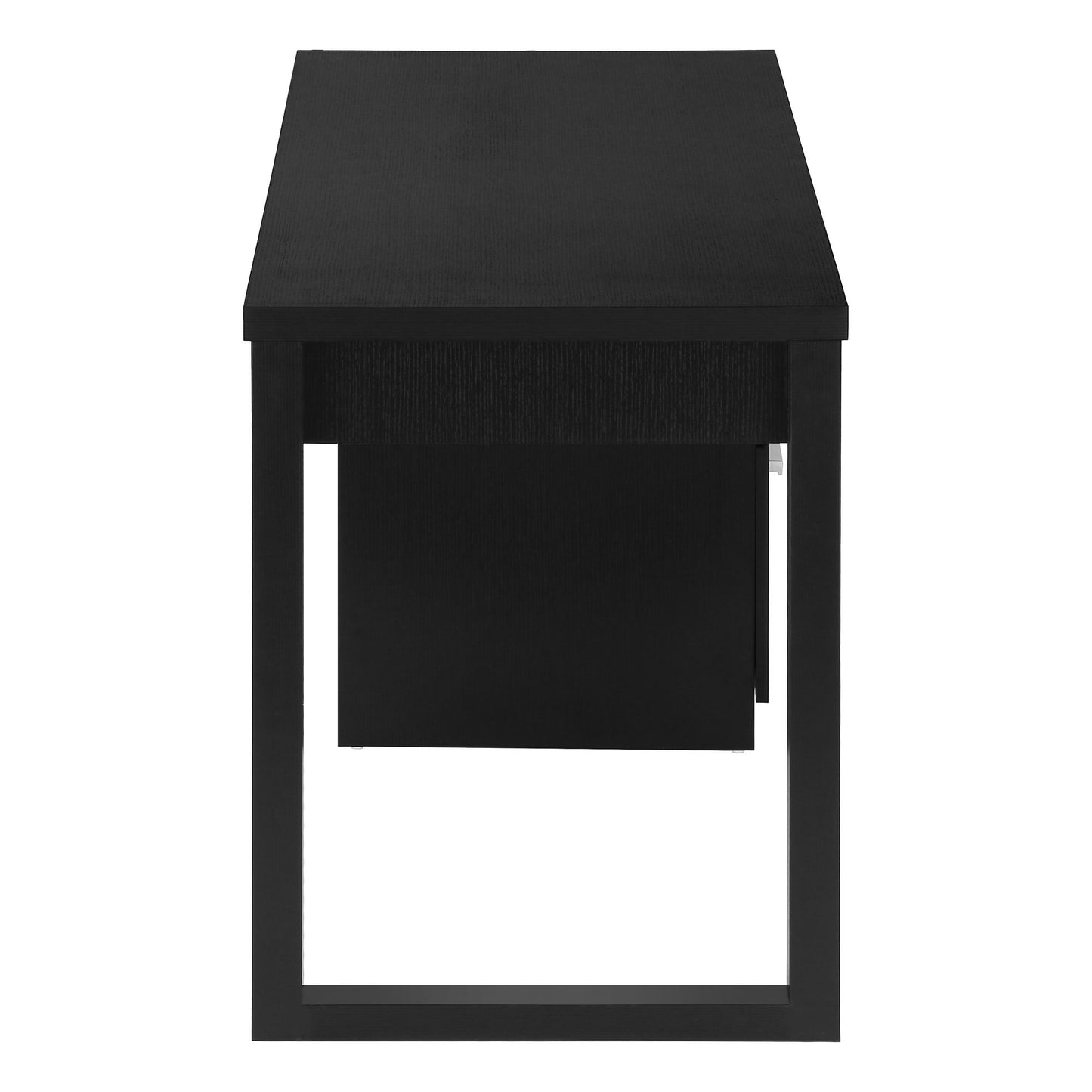Computer Desk For Home Office, Laptop, Left Right Set - Up, Storage Drawers, Modern - Black