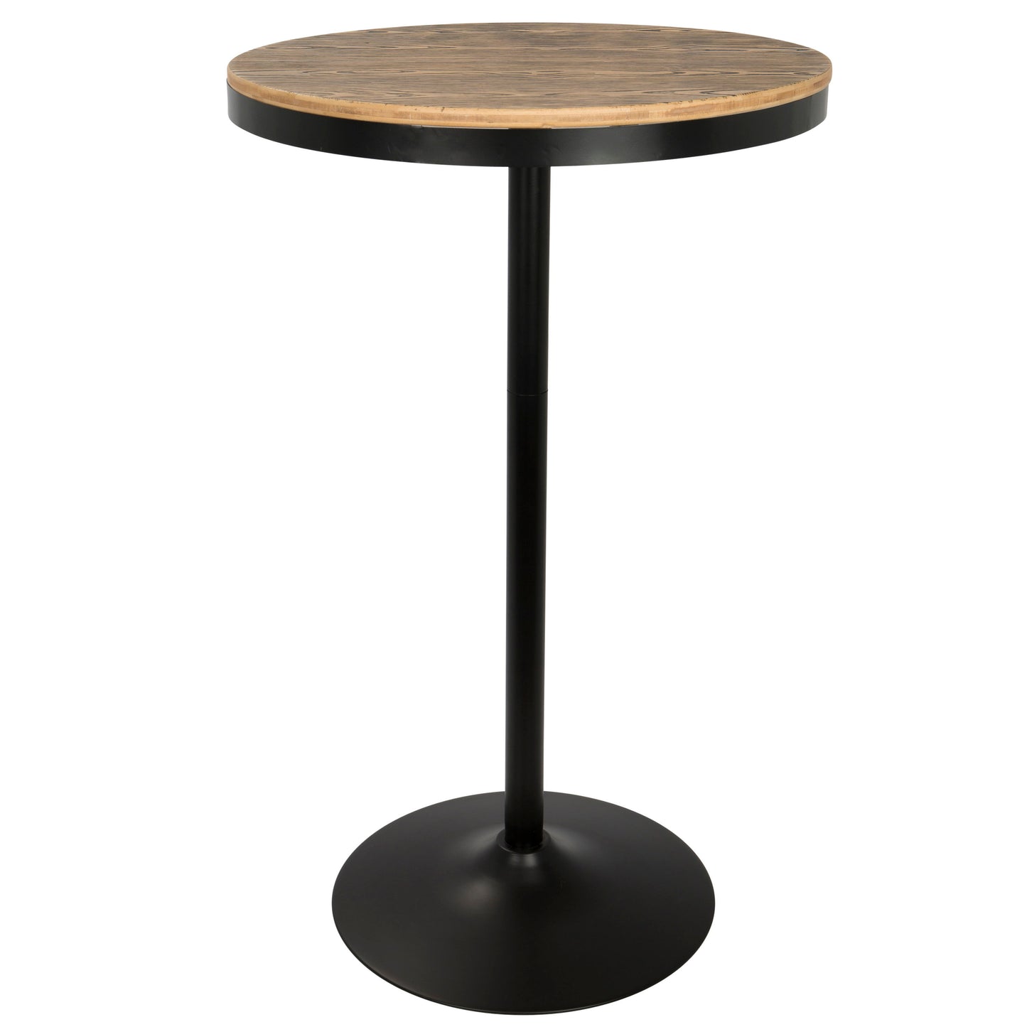 Dakota - Industrial Adjustable Bar / Dinette Table - Black