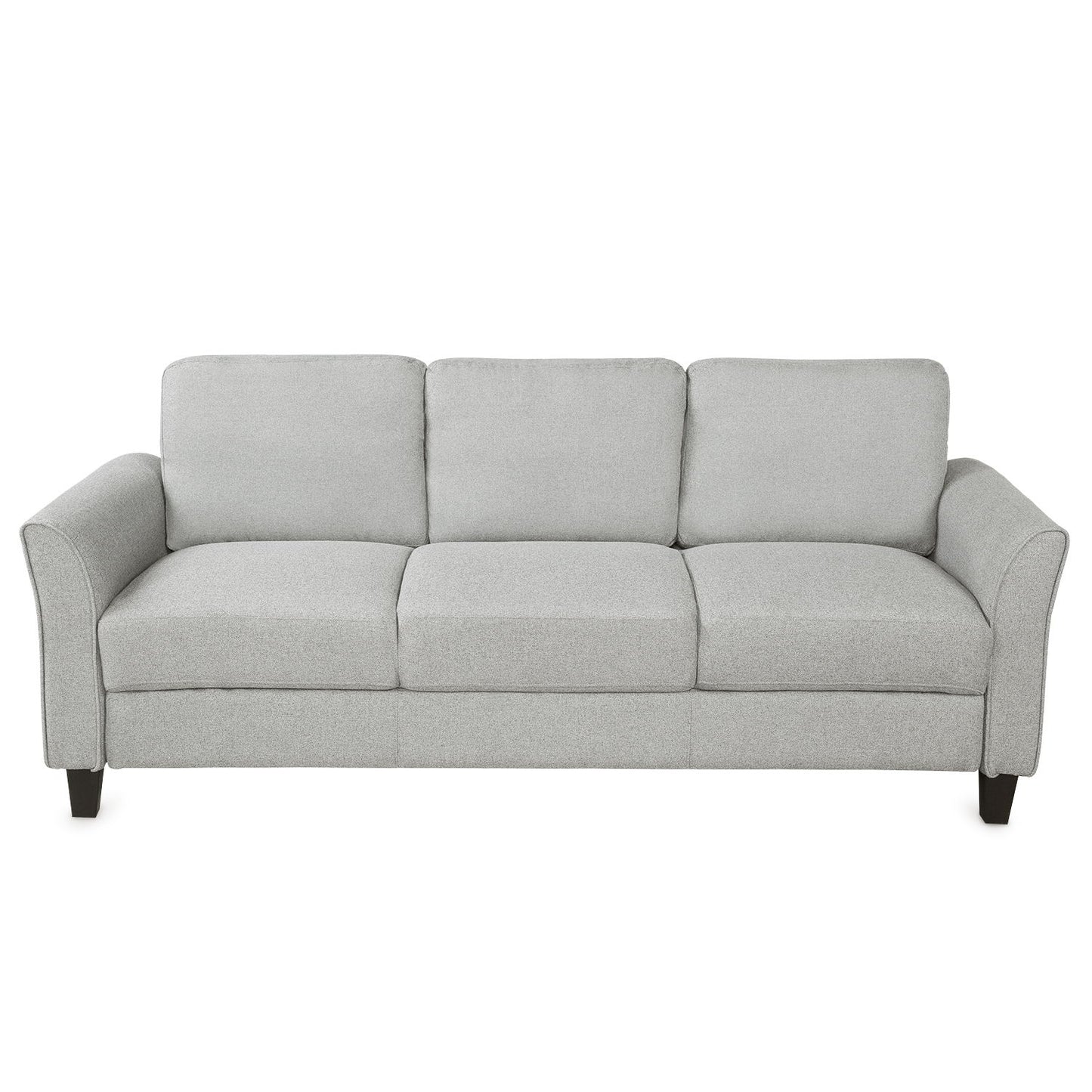 3 Seat Sofa Living Room Sofa - Light Gray