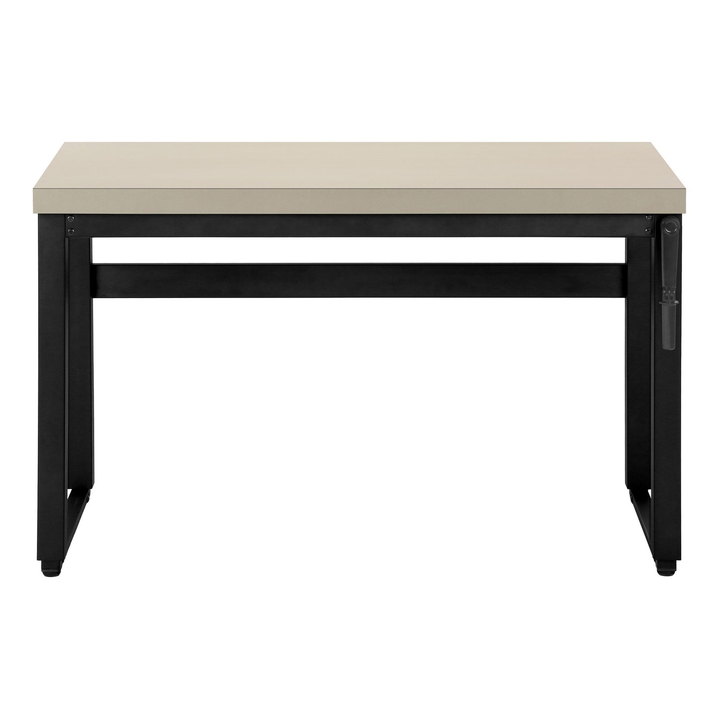 Computer Desk, Home Office, Standing, Adjustable, Laptop, Contemporary & Modern - Taupe