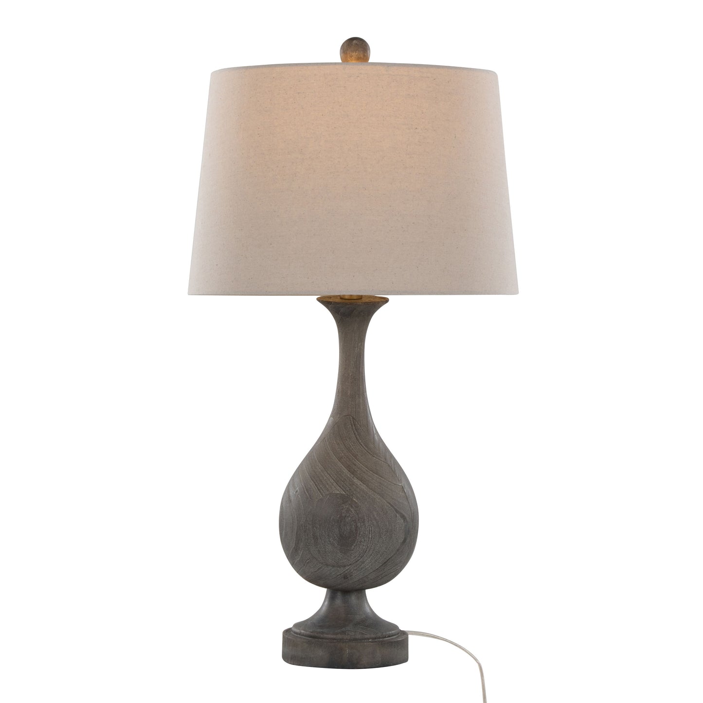 Cipolla - Poly Farmhouse Table Lamp (Set of 2) - Acid Griffin / Antique Soft Brass / Natural