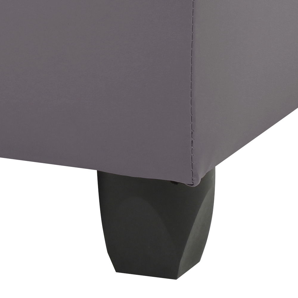 Chic Contemporary Ottoman - Gray