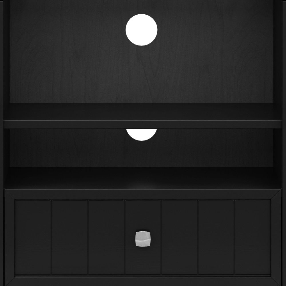Bedford - Tall TV Media Stand - Black