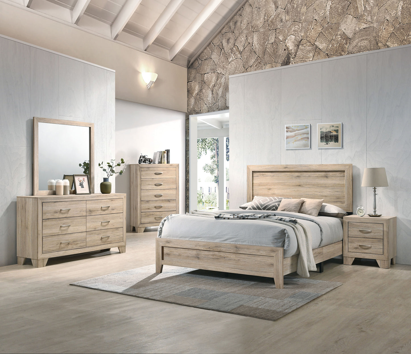 Miquell - Nightstand - Natural