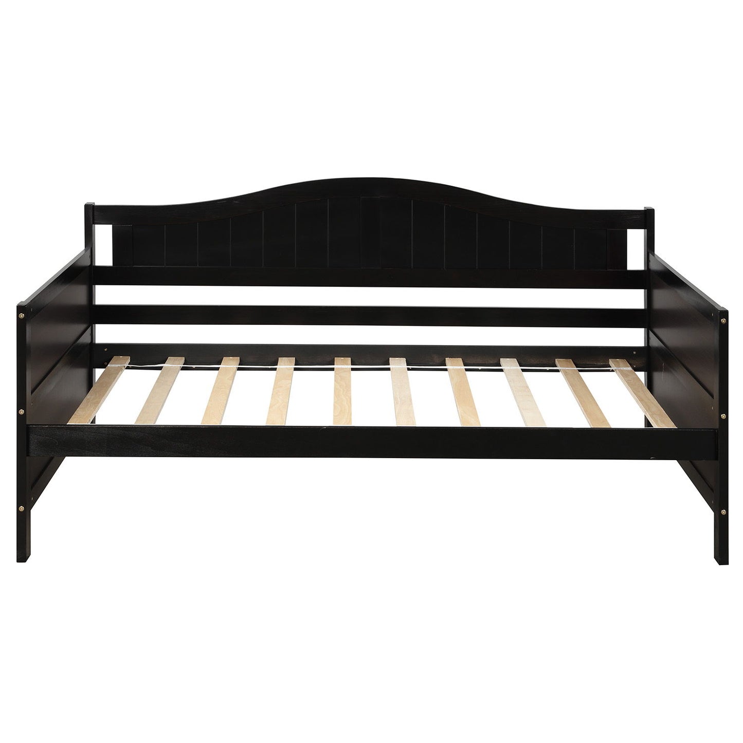 Twin Daybed With Trundle , Sofa Bed For Bedroom Living Room - Espresso
