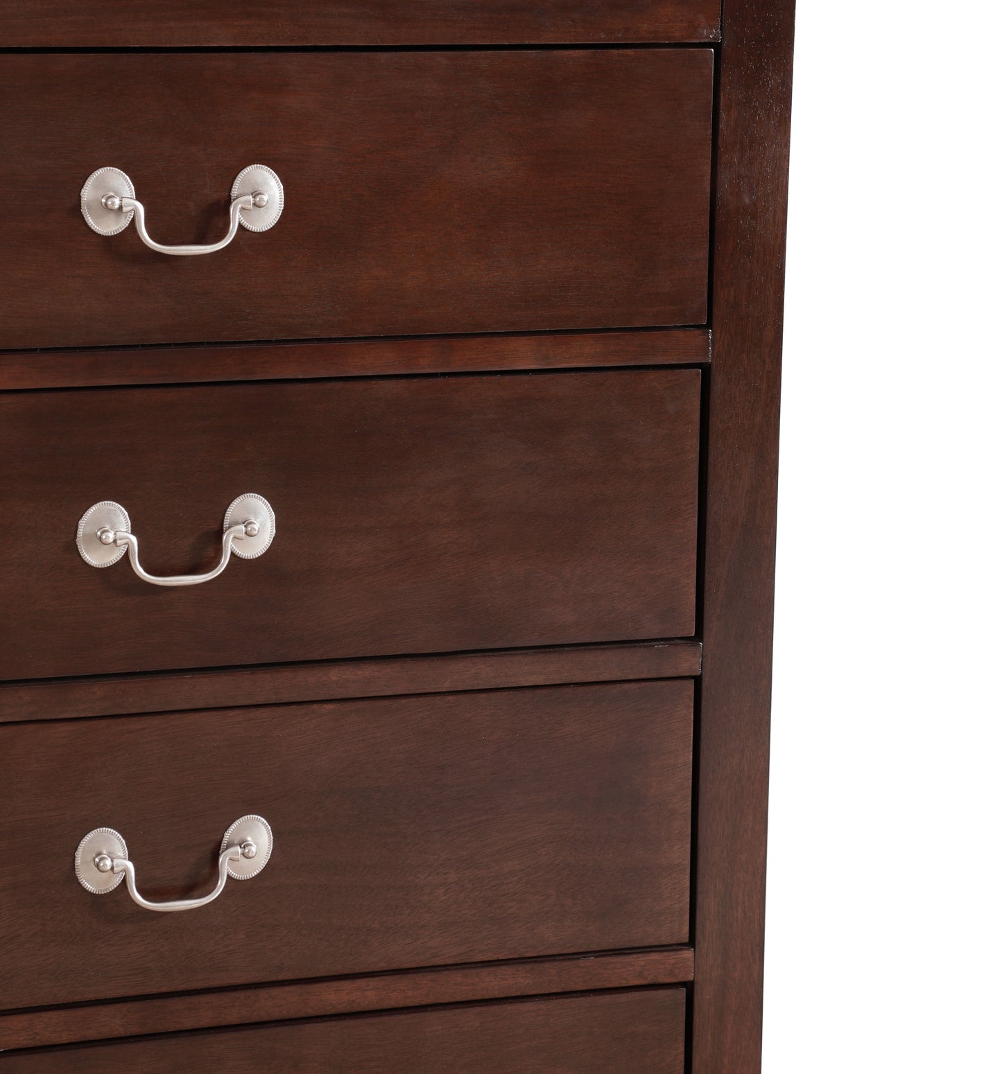 Louis Phillipe - Traditional Style Chest - Cappuccino