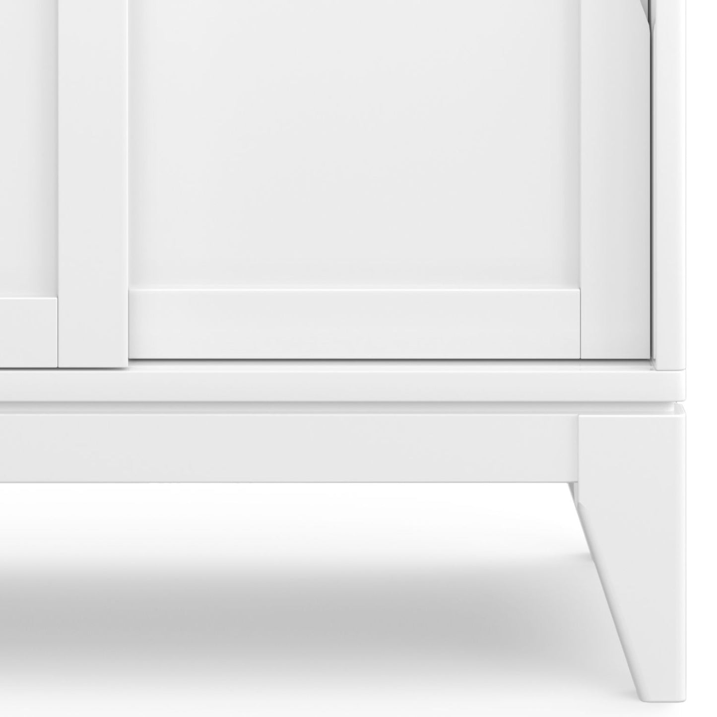 Harper - Low Storage Cabinet - White