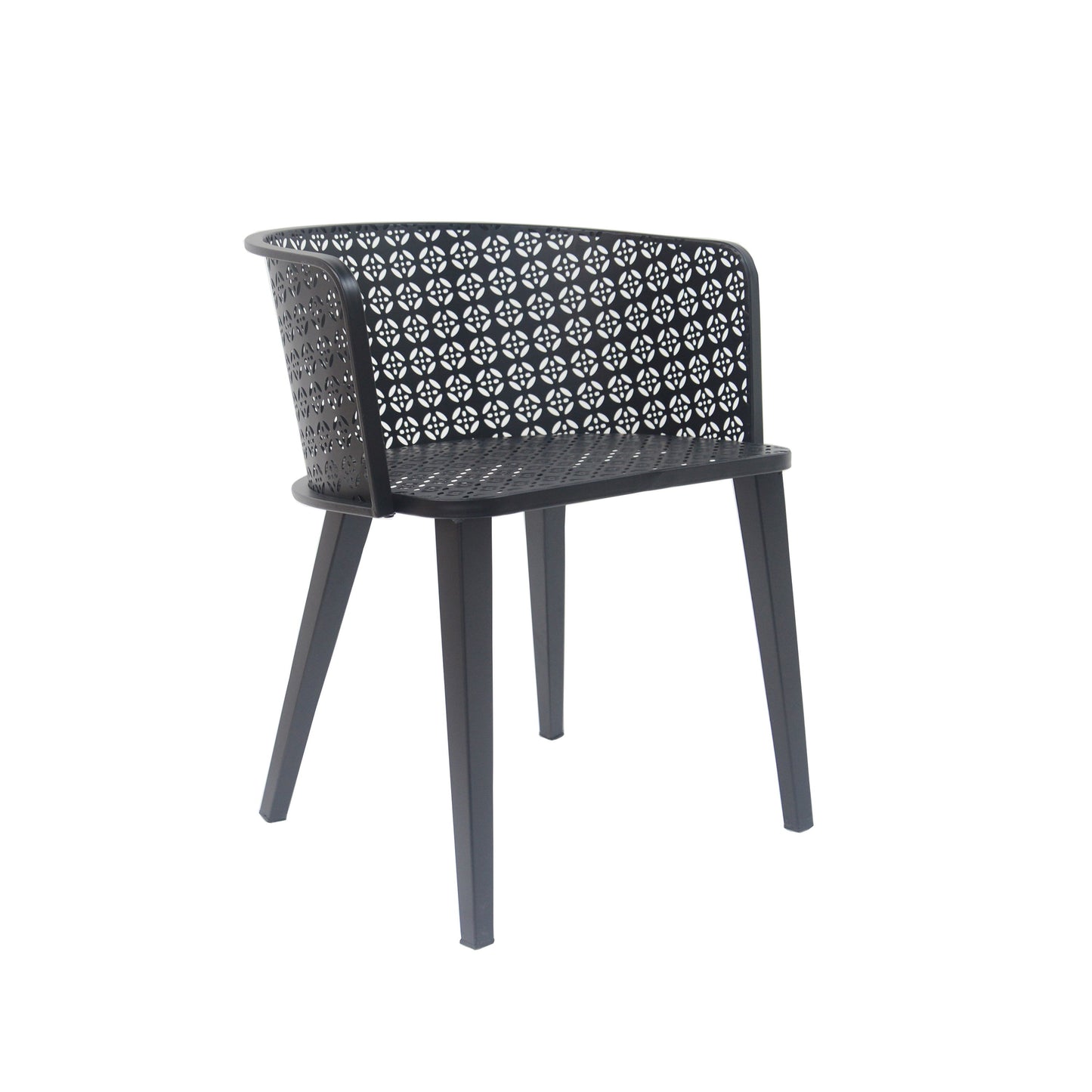 Milan - Outdoor Dining Chair (Set of 2) - Black