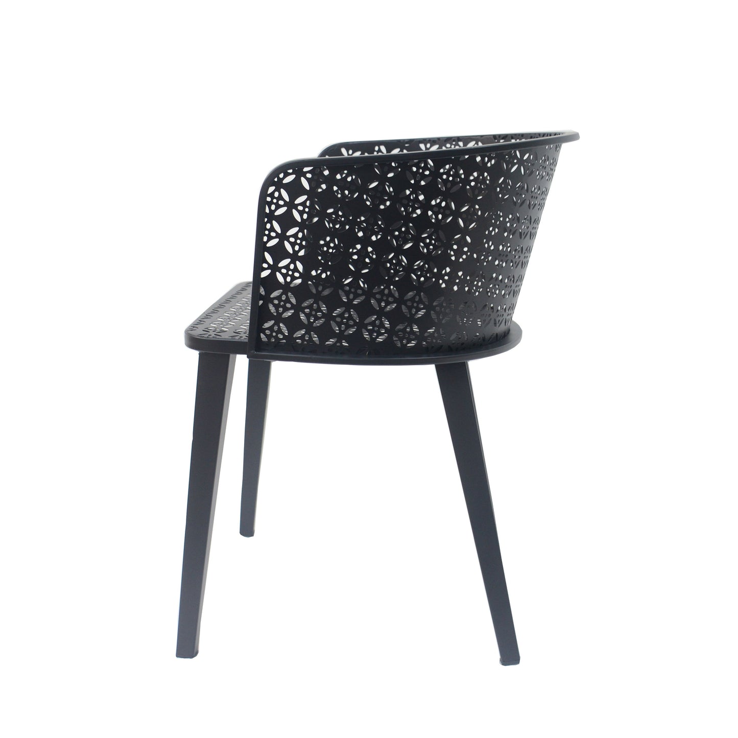 Milan - Outdoor Dining Chair (Set of 2) - Black