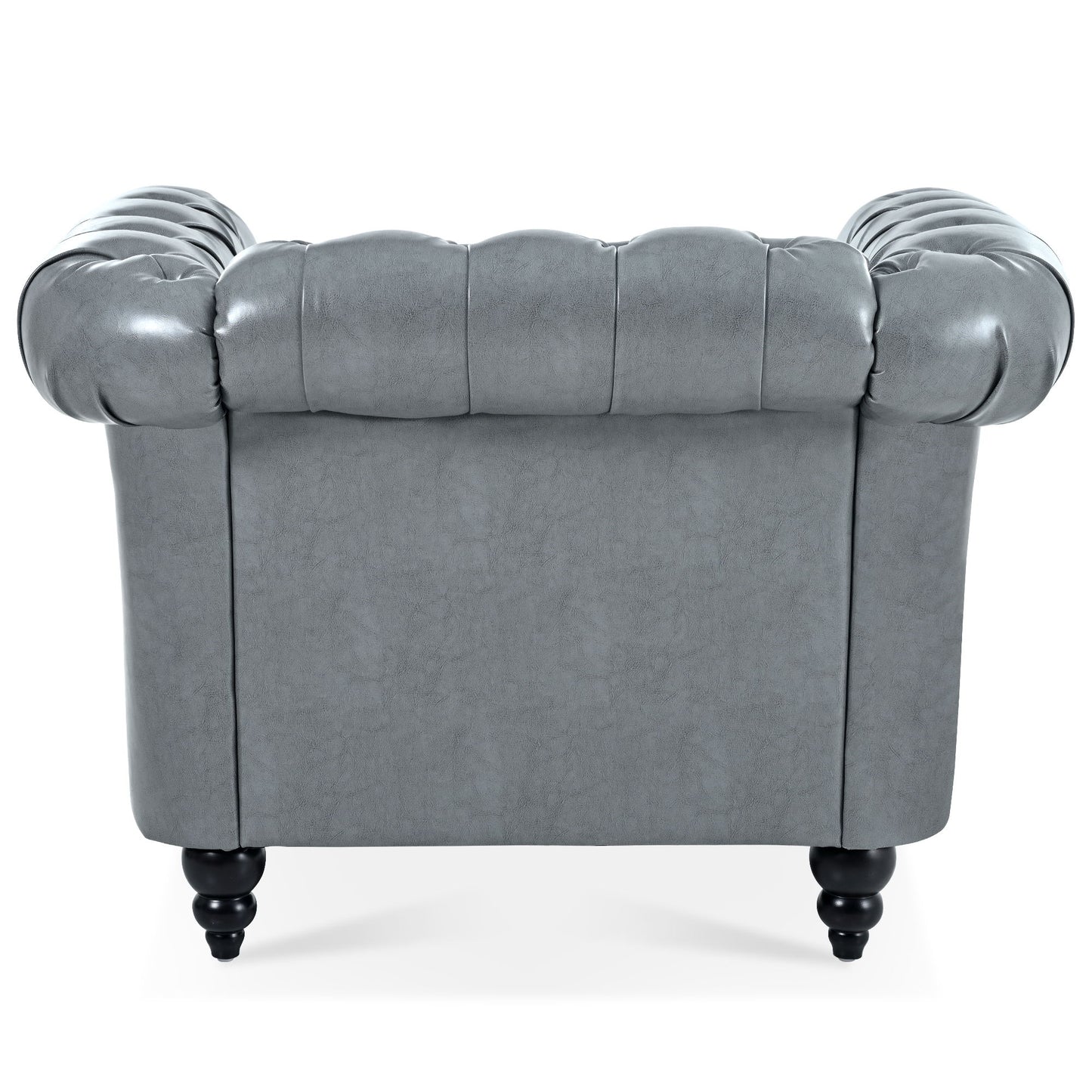 1 Seater Sofa For Living Room - Gray