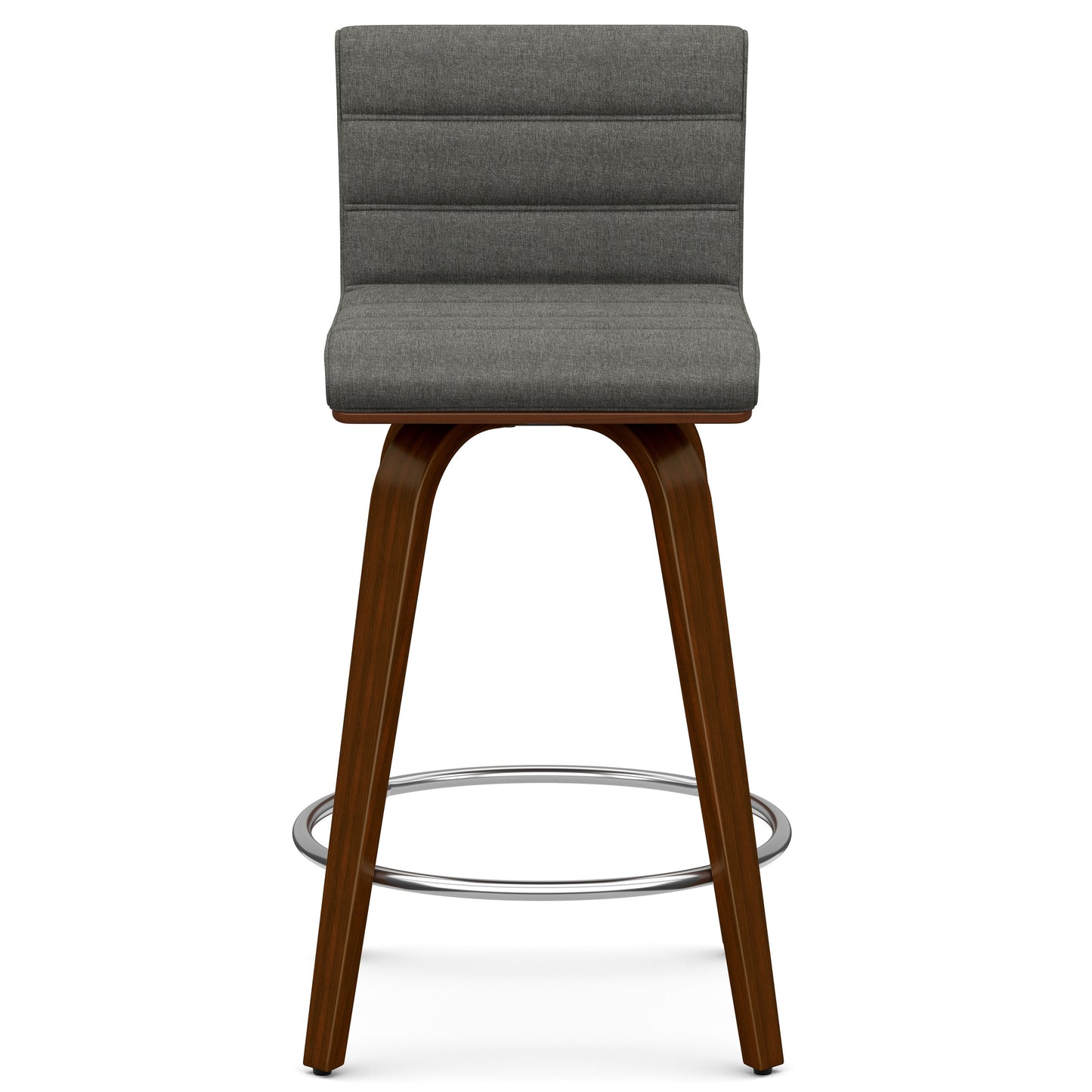 Roland - Swivel Counter Height Stool - Gray