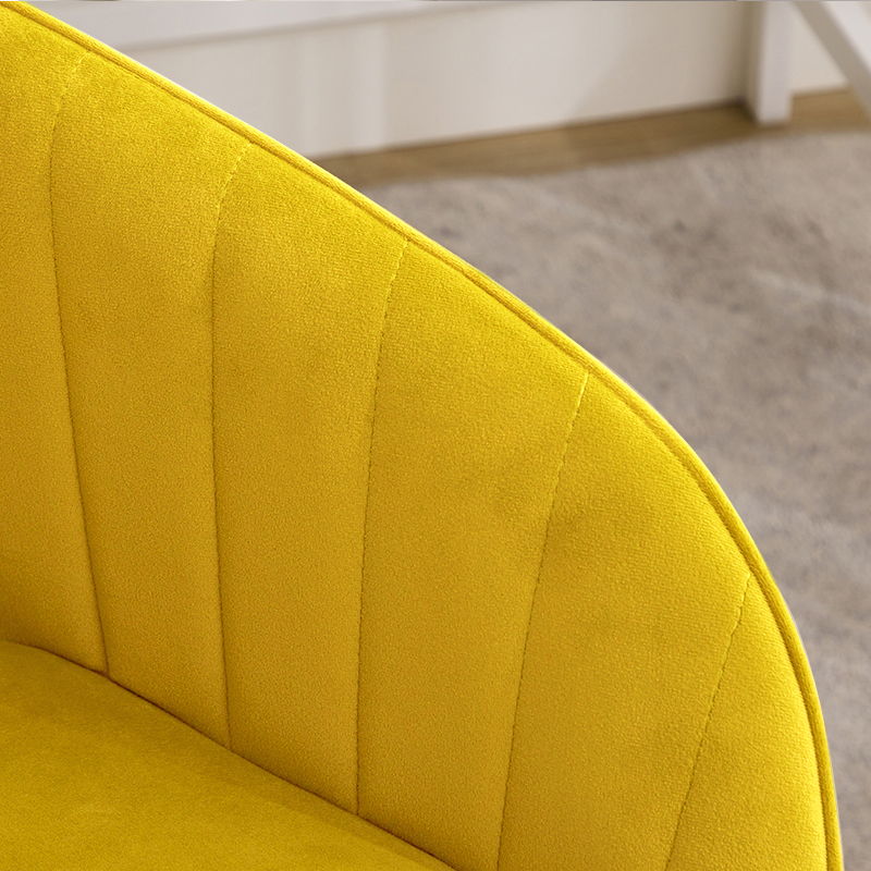 Swivel Office Chair - Bright Yellow