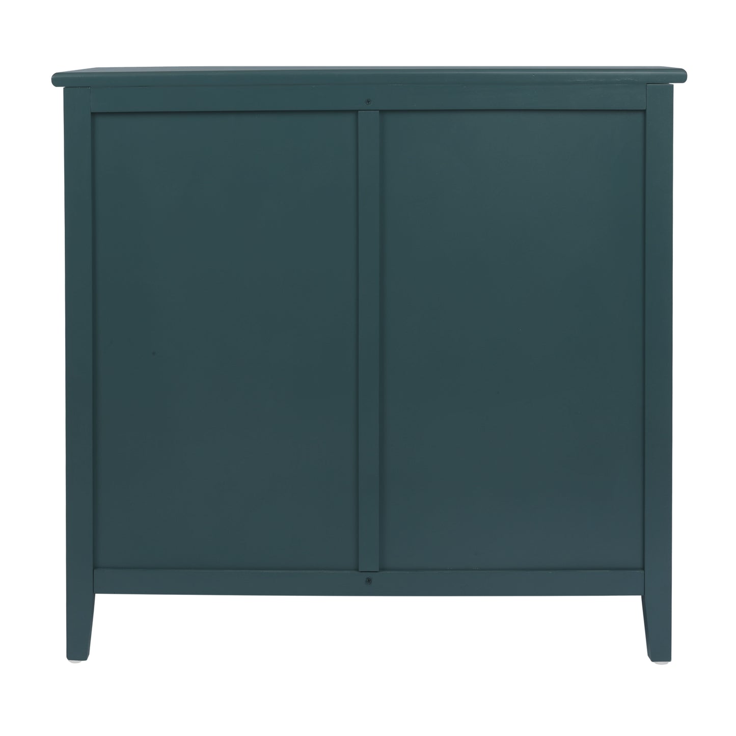3 Drawer Cabinet - Natural Rattan, Suitable For Bedroom - Green