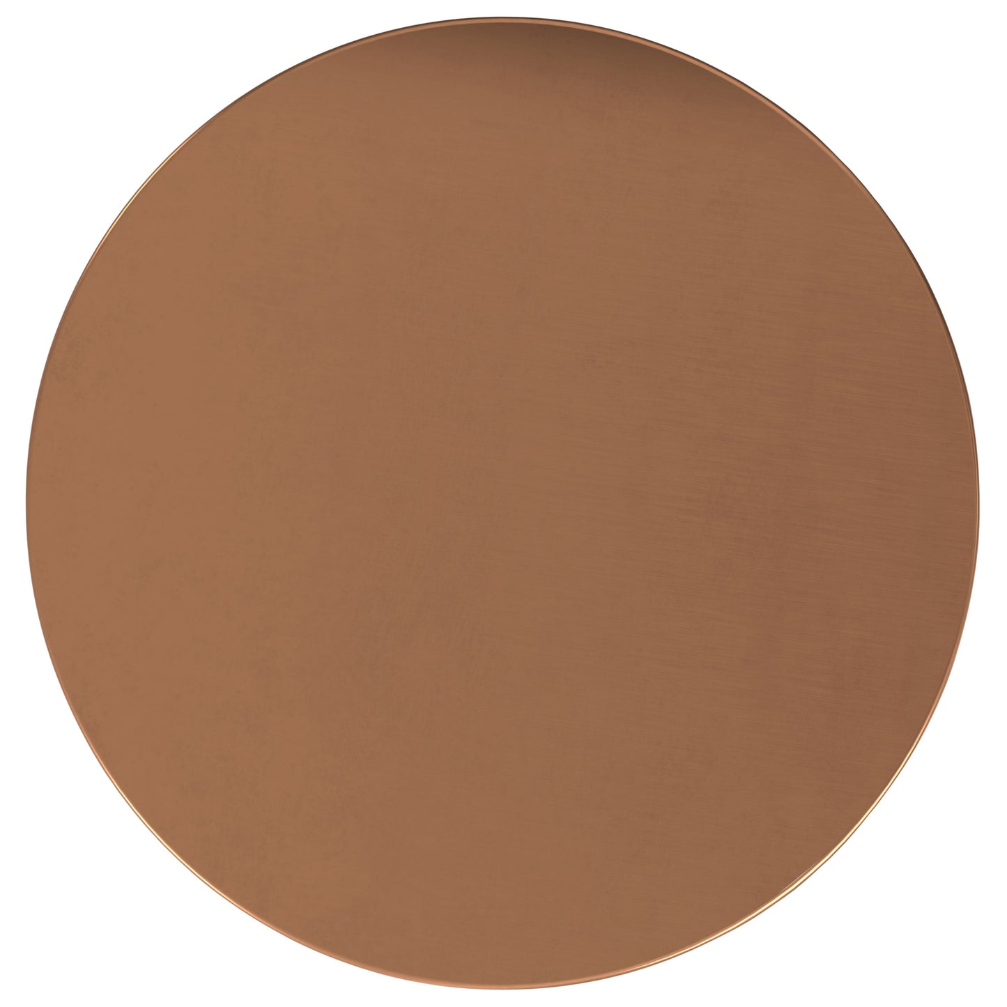 Curtis - Metal Cylinder Accent Table - Ombre Black / Copper