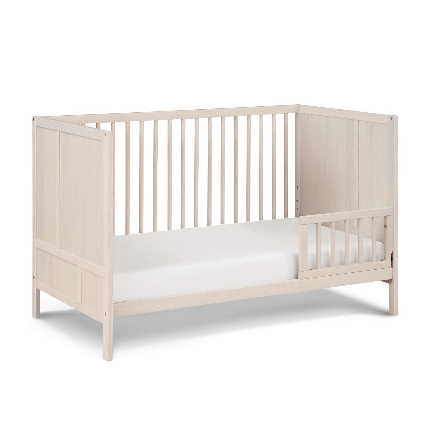 Pixie Finn - 3 In 1 Crib - Washed Natural