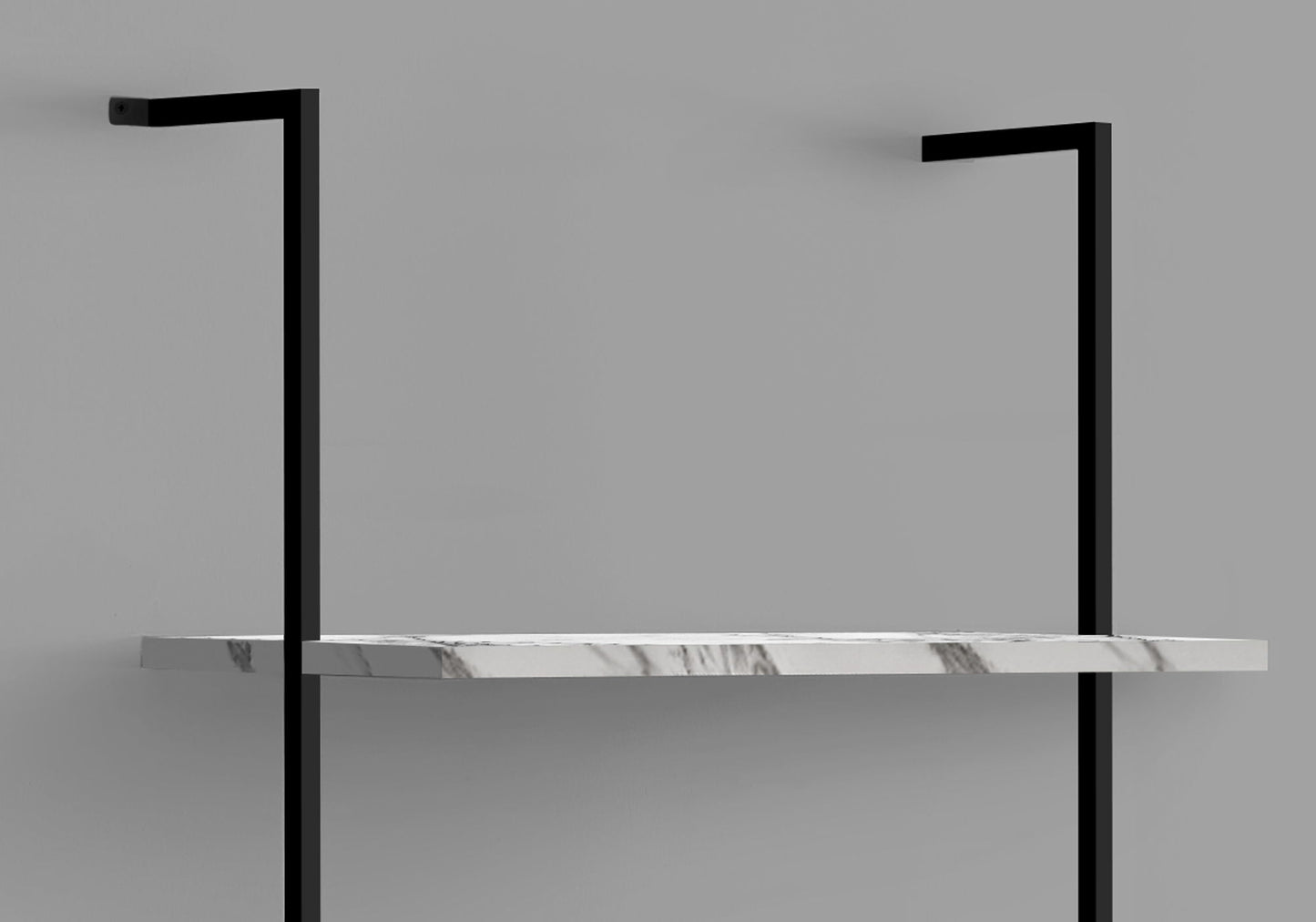 Bookshelf, Bookcase, Etagere, Ladder, 5 Tier, For Office, Contemporary & Modern - White