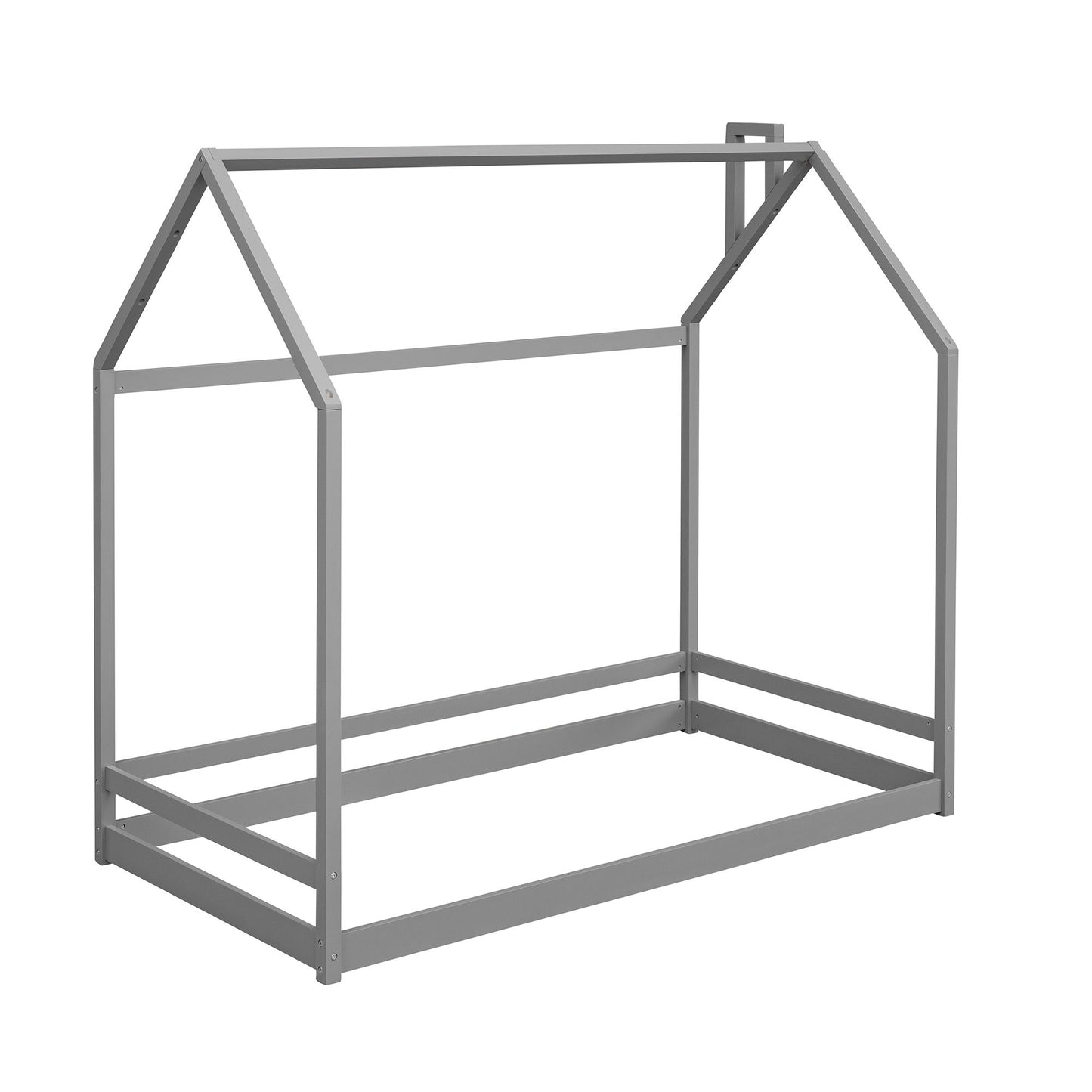 Twin Size Playhouse Bed - Gray