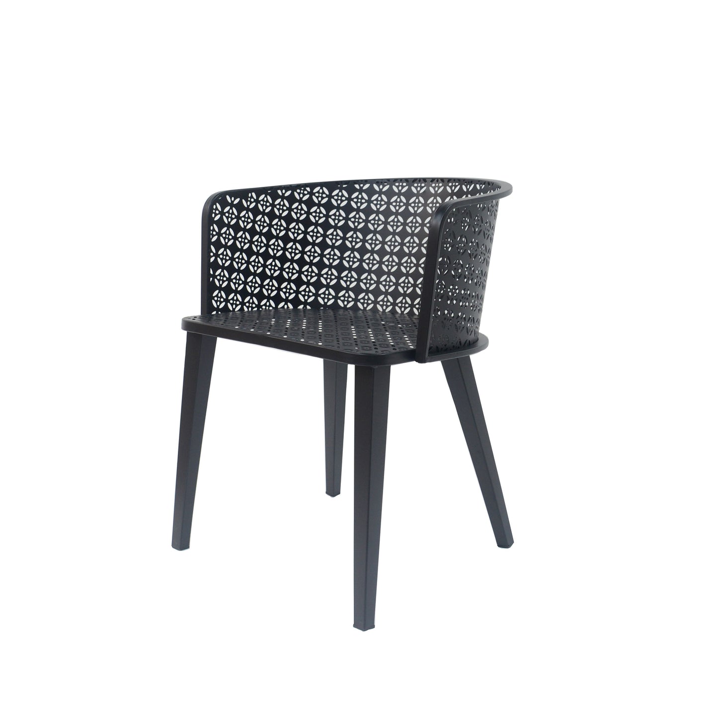 Milan - Outdoor Dining Chair (Set of 2) - Black