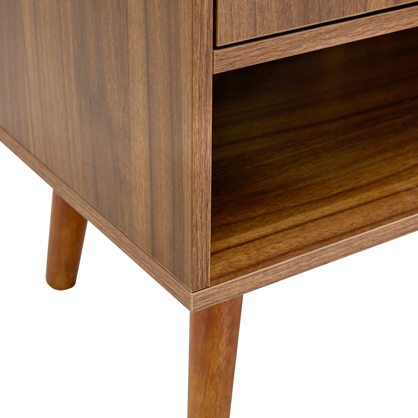 Multi Functional Modern Minimalist Shoe Cabinet Perfectly Blends Into Nordic, Japanese, And Industrial Style Homes - Walnut