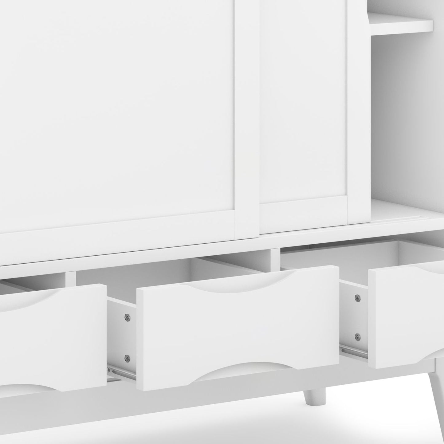 Harper - Medium Storage Cabinet - White