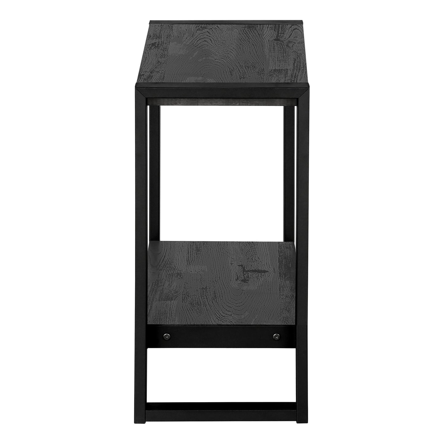 Accent Table, Side Industrial - Black