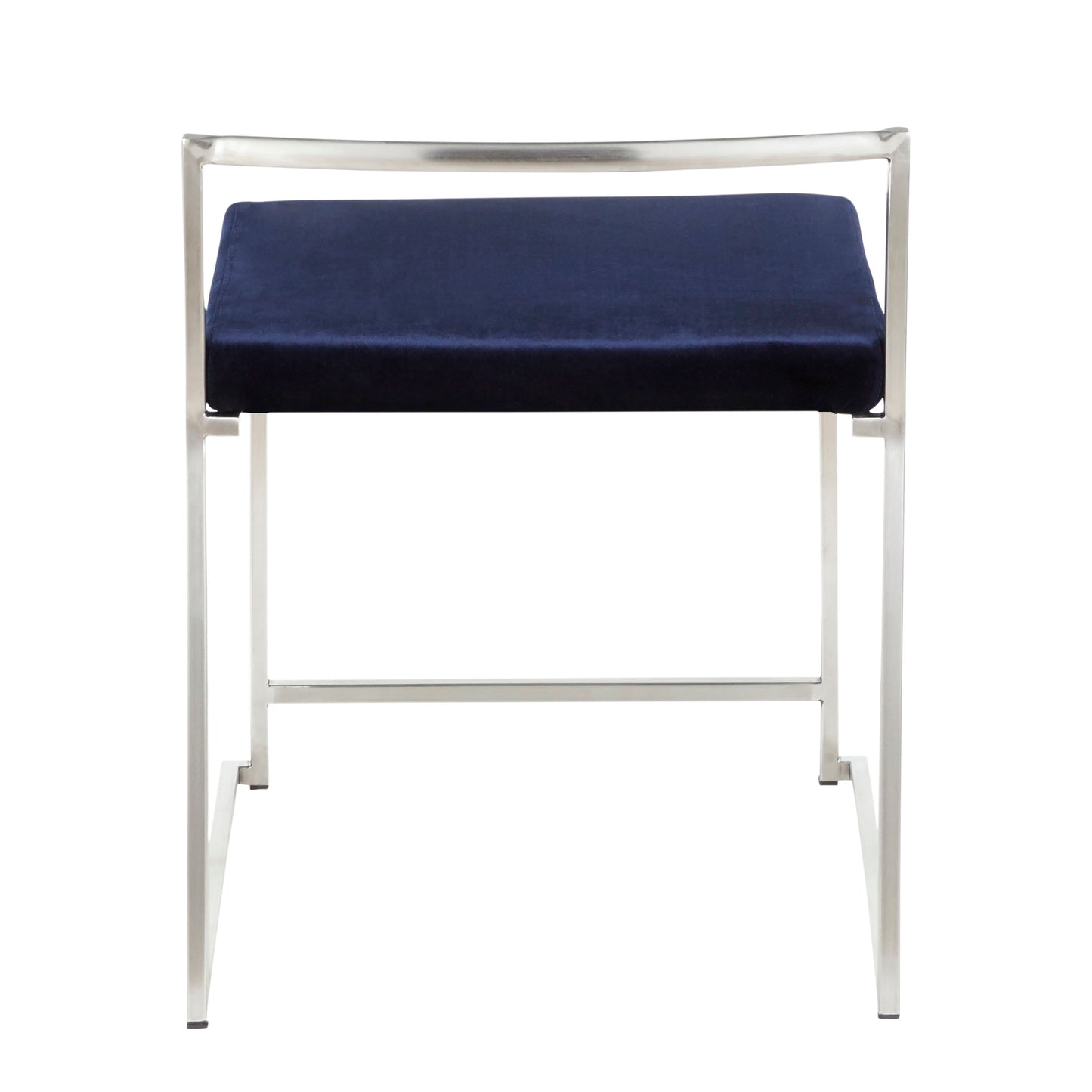 Fuji - Contemporary Stackable Dining Chair (Set of 2) - Blue