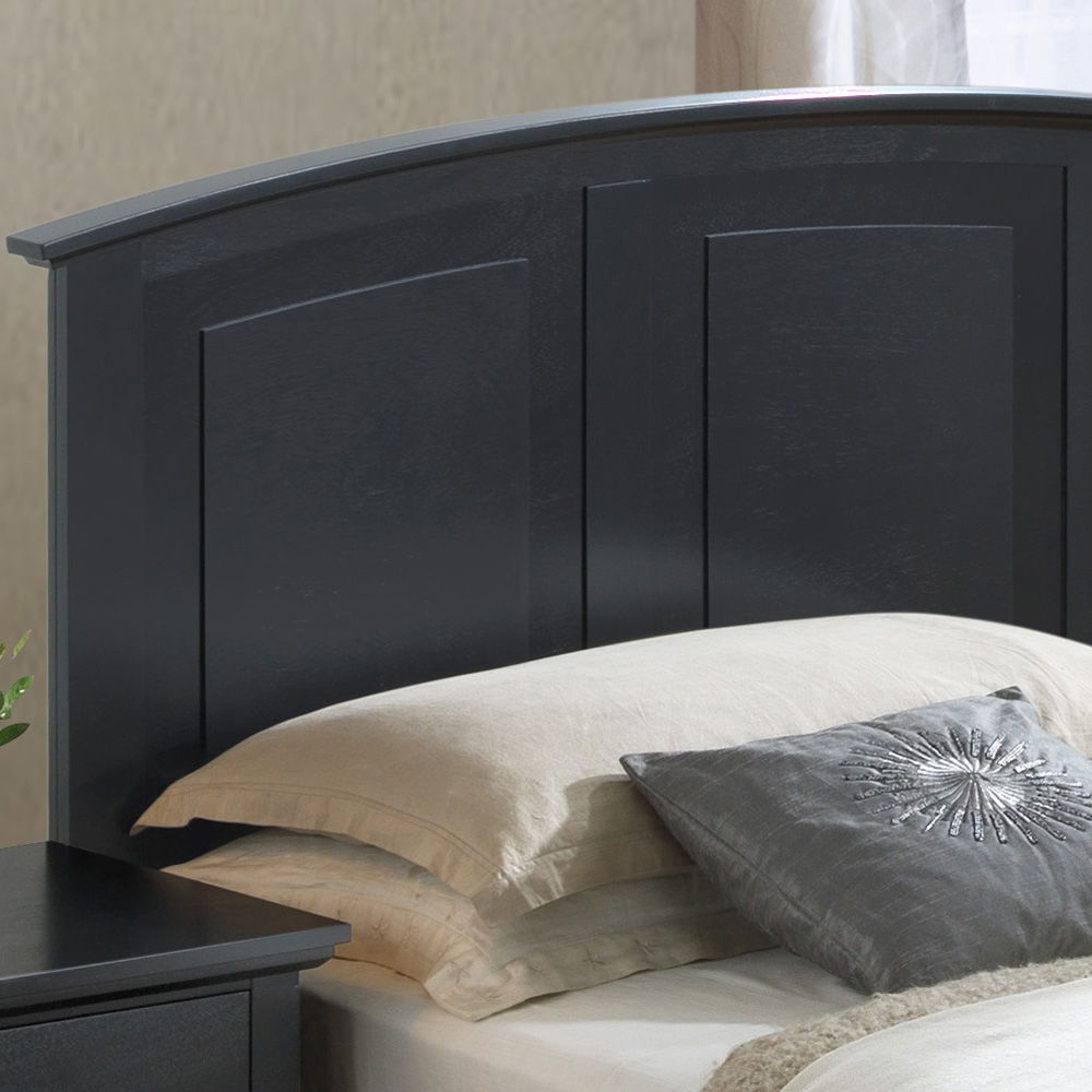 Full Bed Modern Farmhouse Design - Black