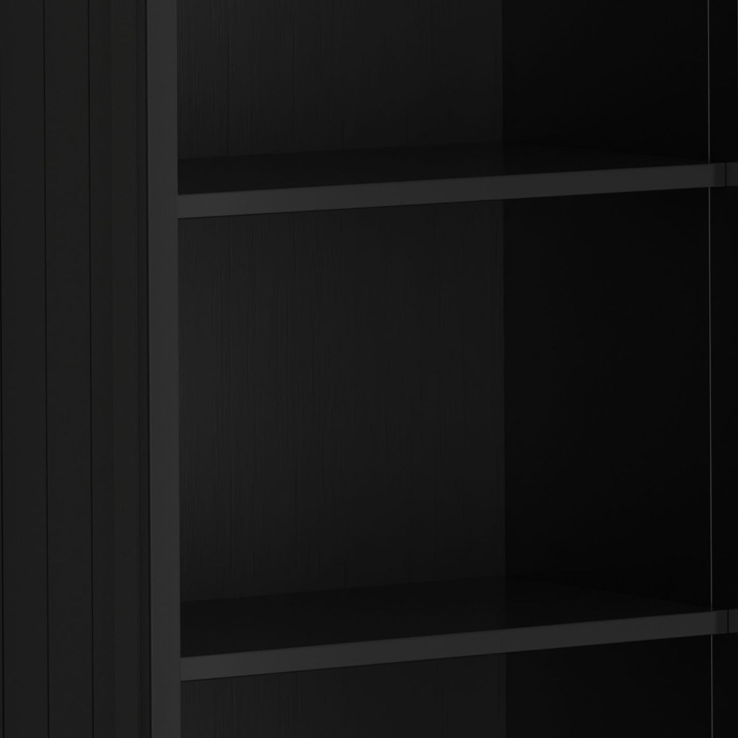 Acadian - 5 Shelf Bookcase - Black