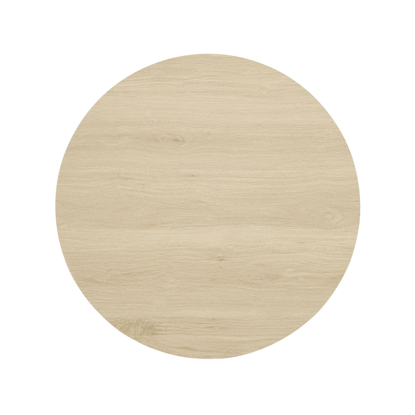 Coffee Table (Set of 2), Round Coffee Table, Modern Side Tables Accent End Table For Living Room, Apartment - Natural