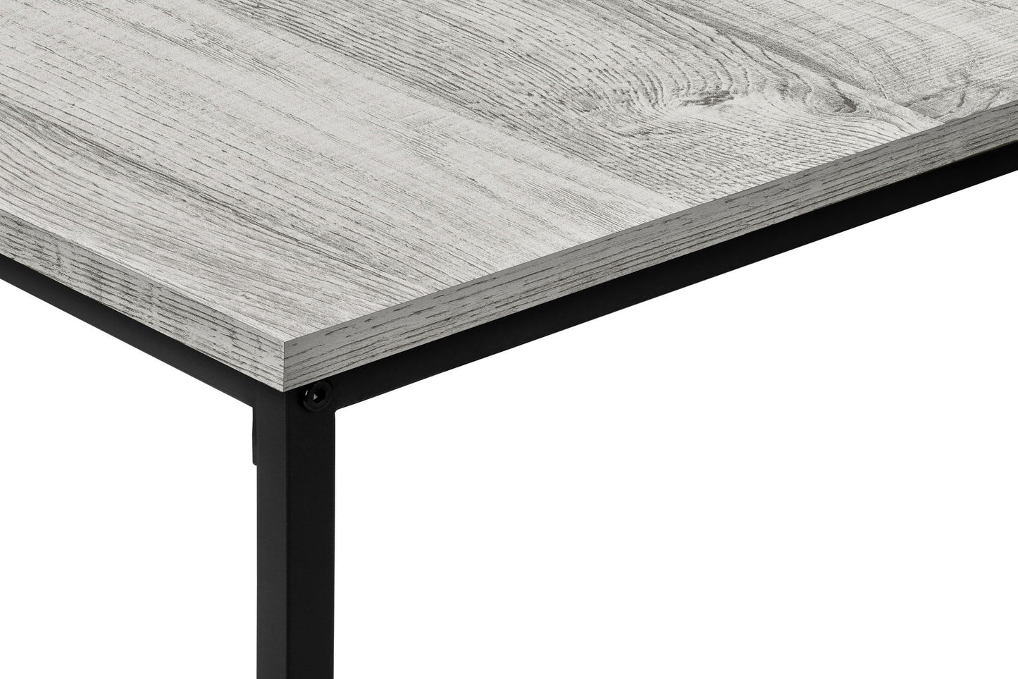 Table Set, Coffee, End, Laminate, Contemporary, Modern (Set of 3) - Gray