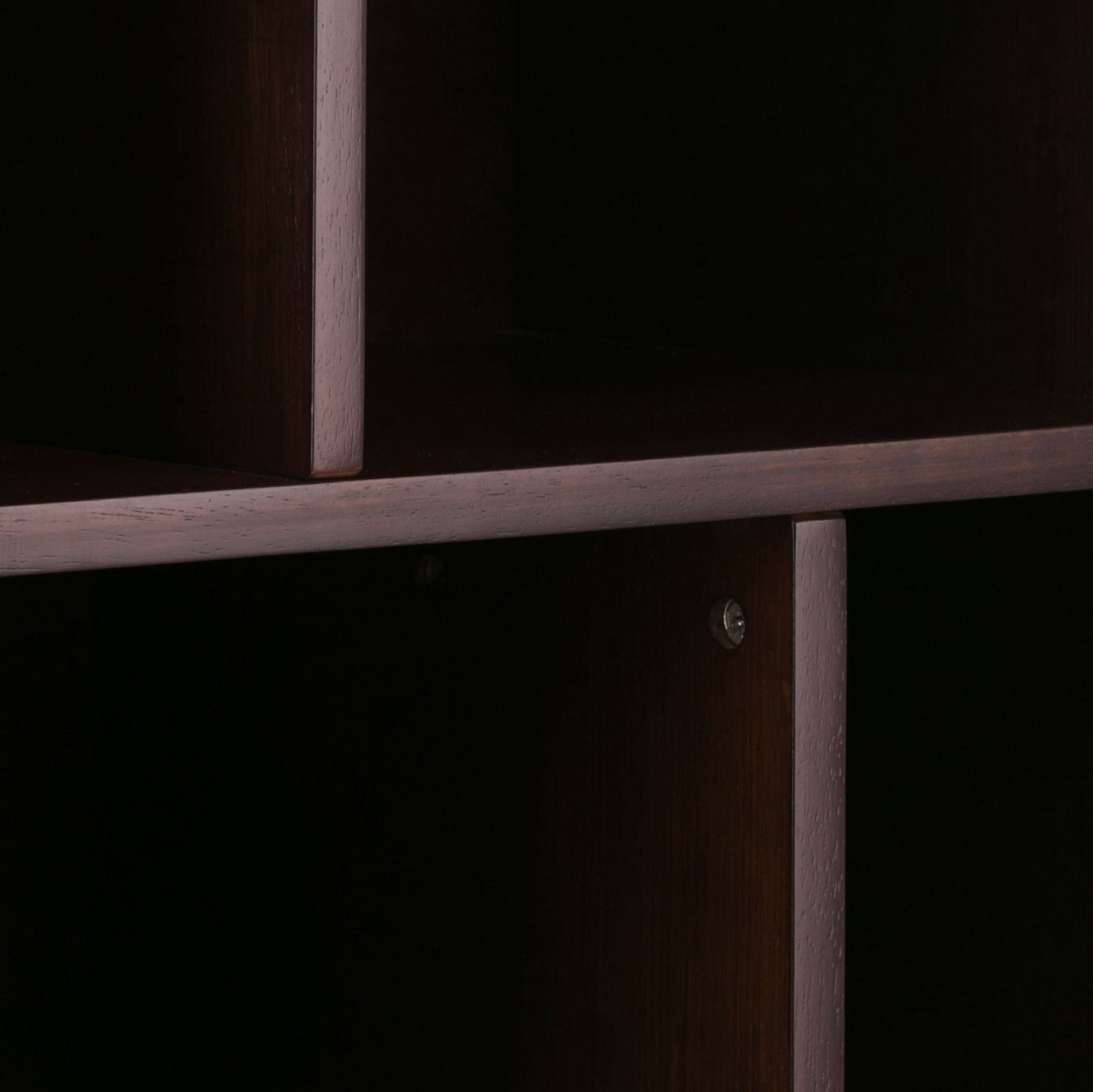 Draper - Mid Century Wide Bookcase And Storage Unit - Medium Auburn Brown